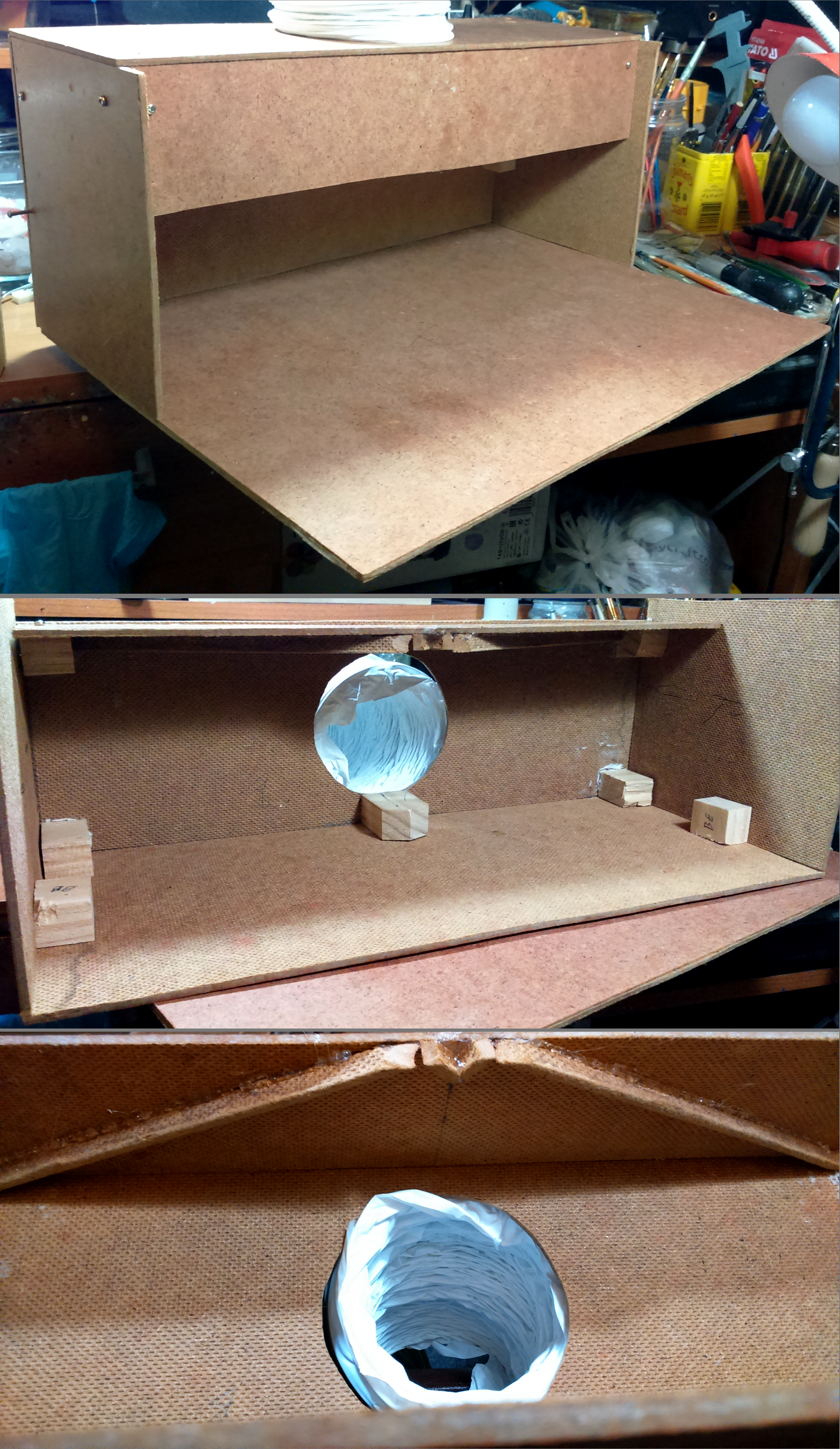 Airbrush extraction hood wip 4