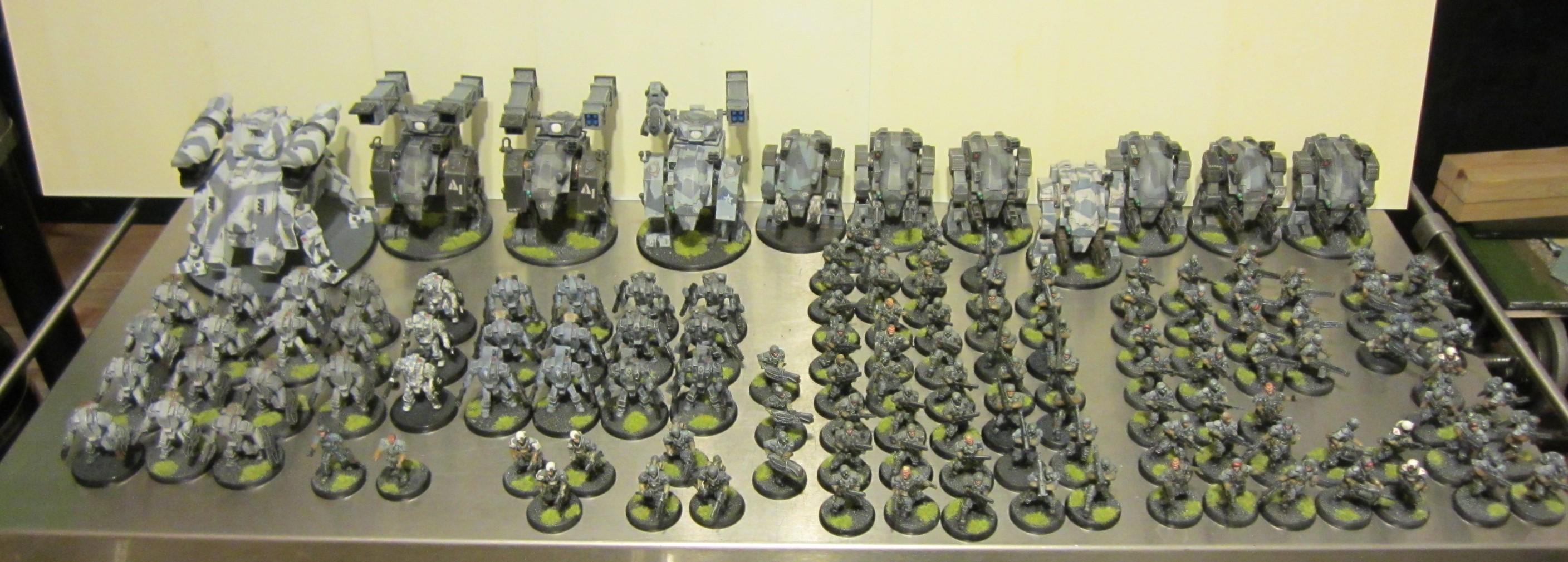 AT-43, Rackham, Una, UNA army