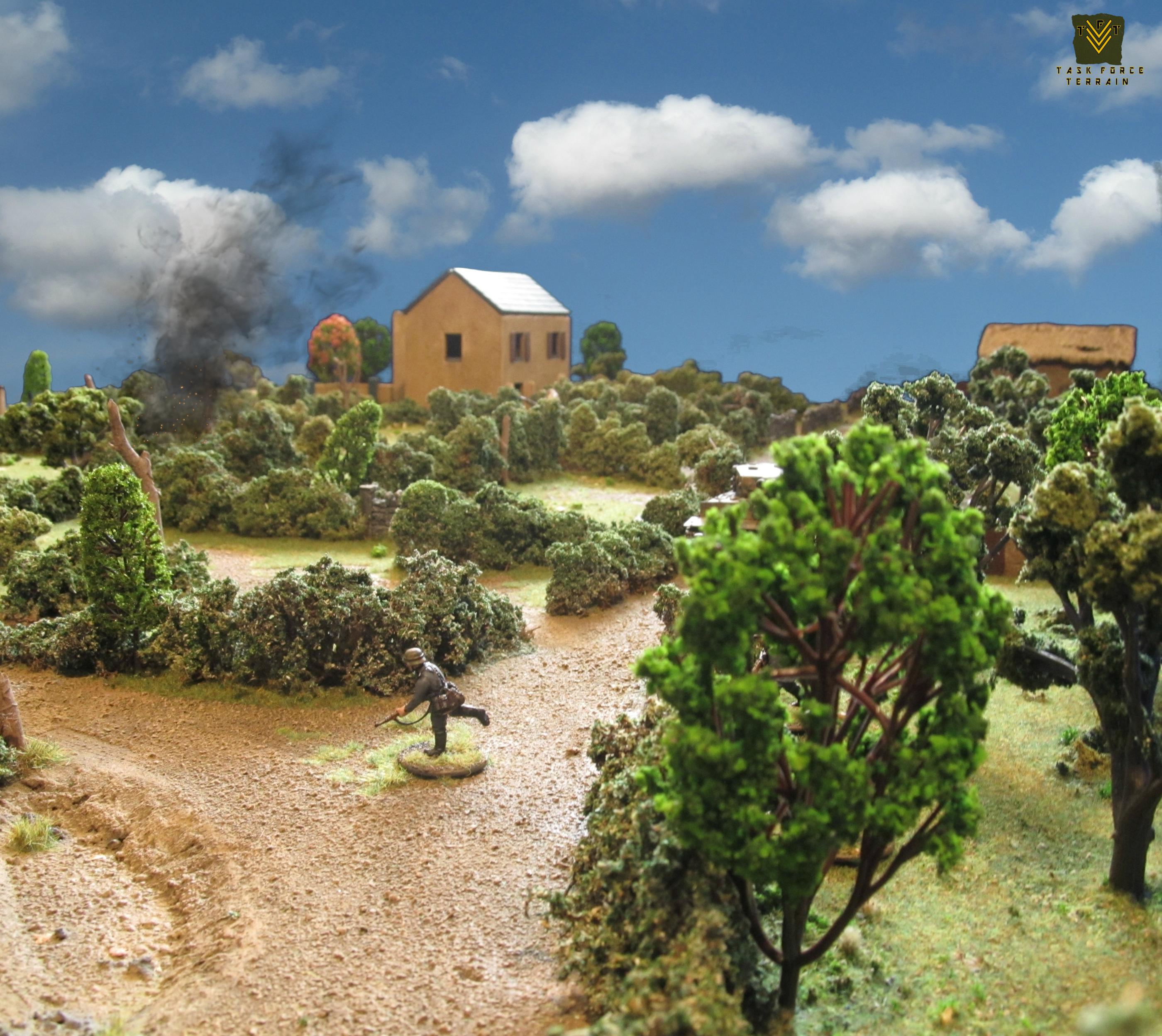 28mm Ww2, Bocage, Bolt Action Scenery, Bolt Action Table, Boltaction, Buildings, Terrain, World War 2, Ww2 Gaming Table, Ww2 Scenery, Ww2 Terrain