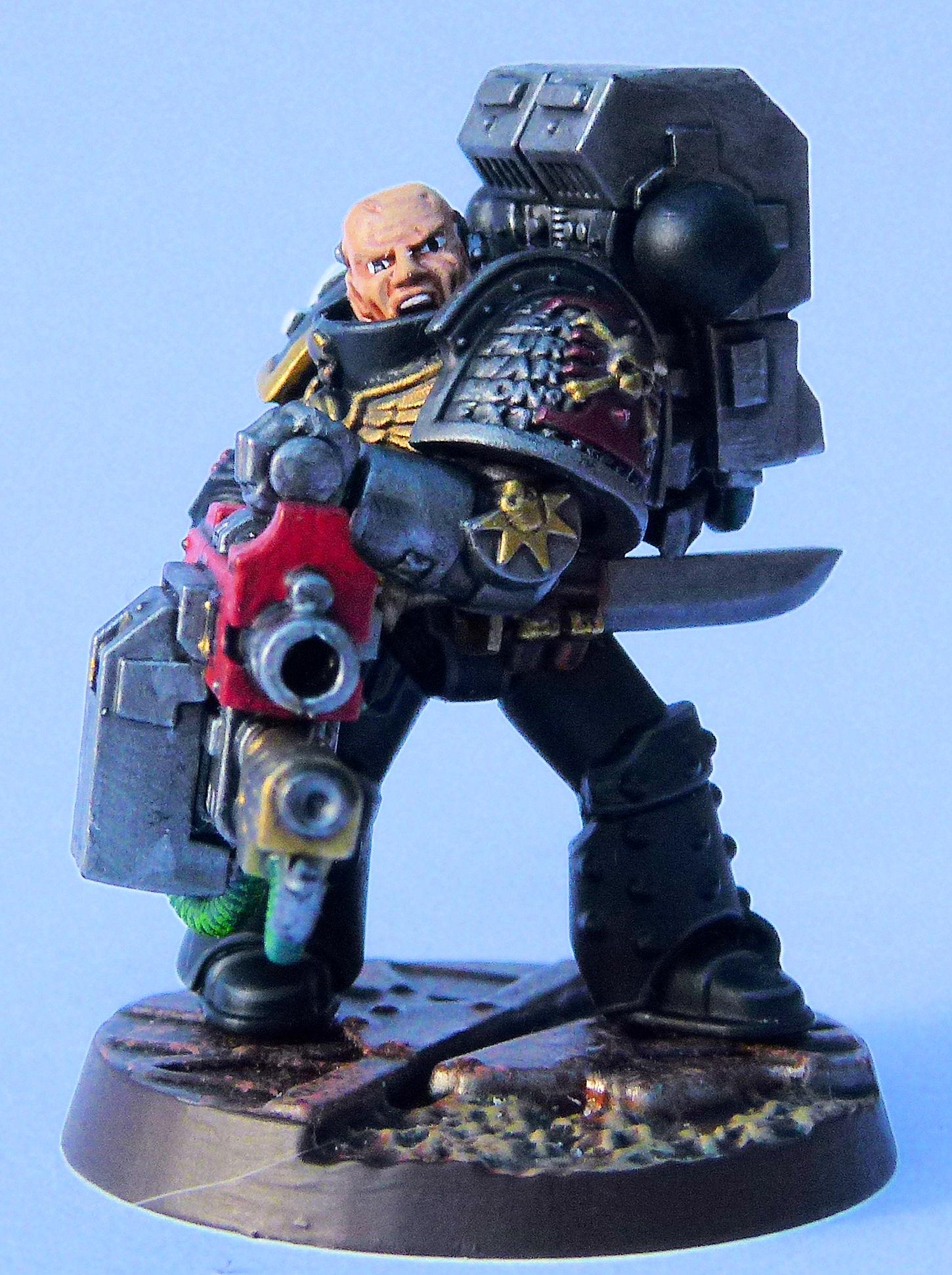 Omega Marine Deathwatch Veteran Front Left