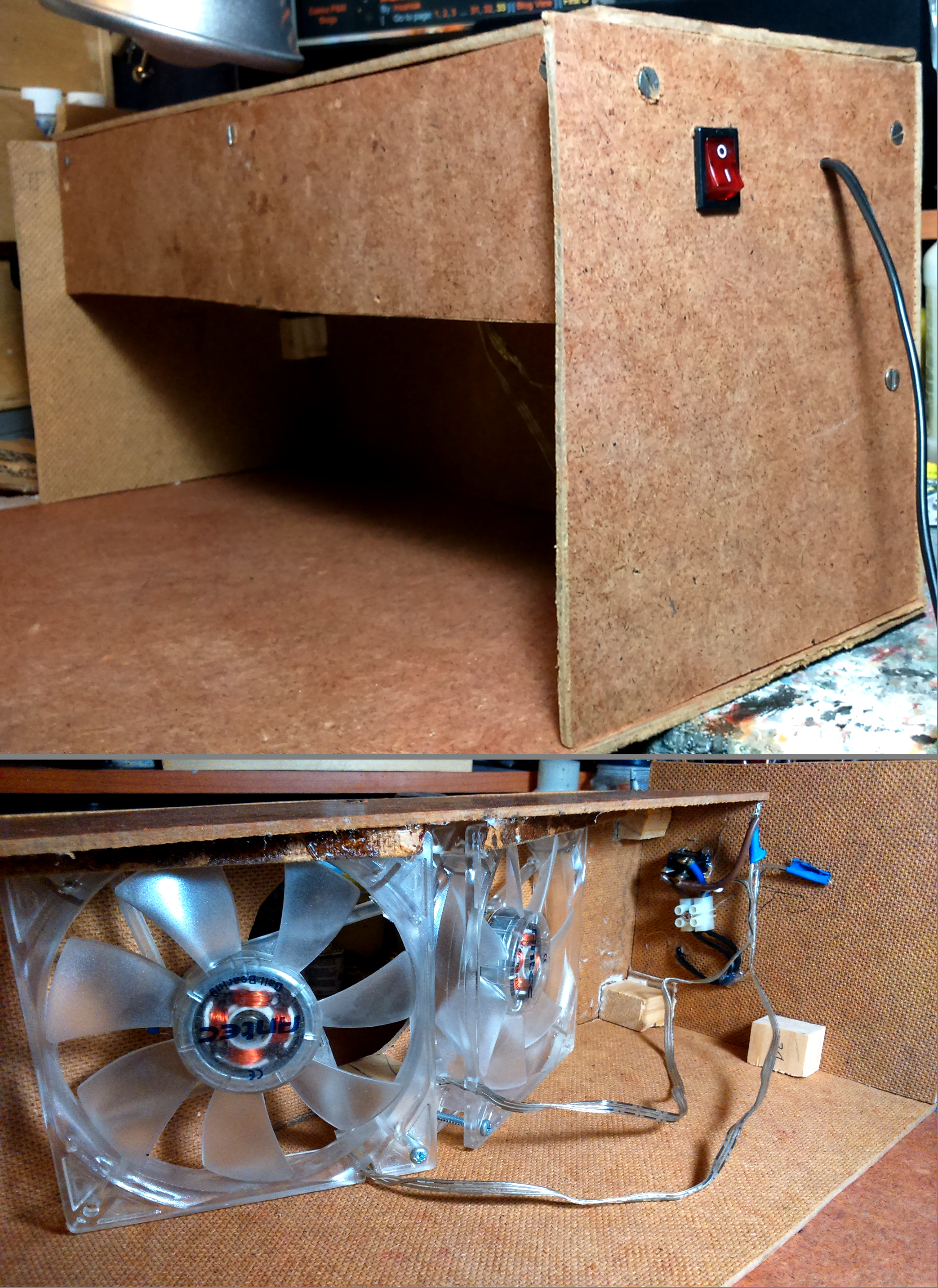 Airbrush extraction hood wip 5