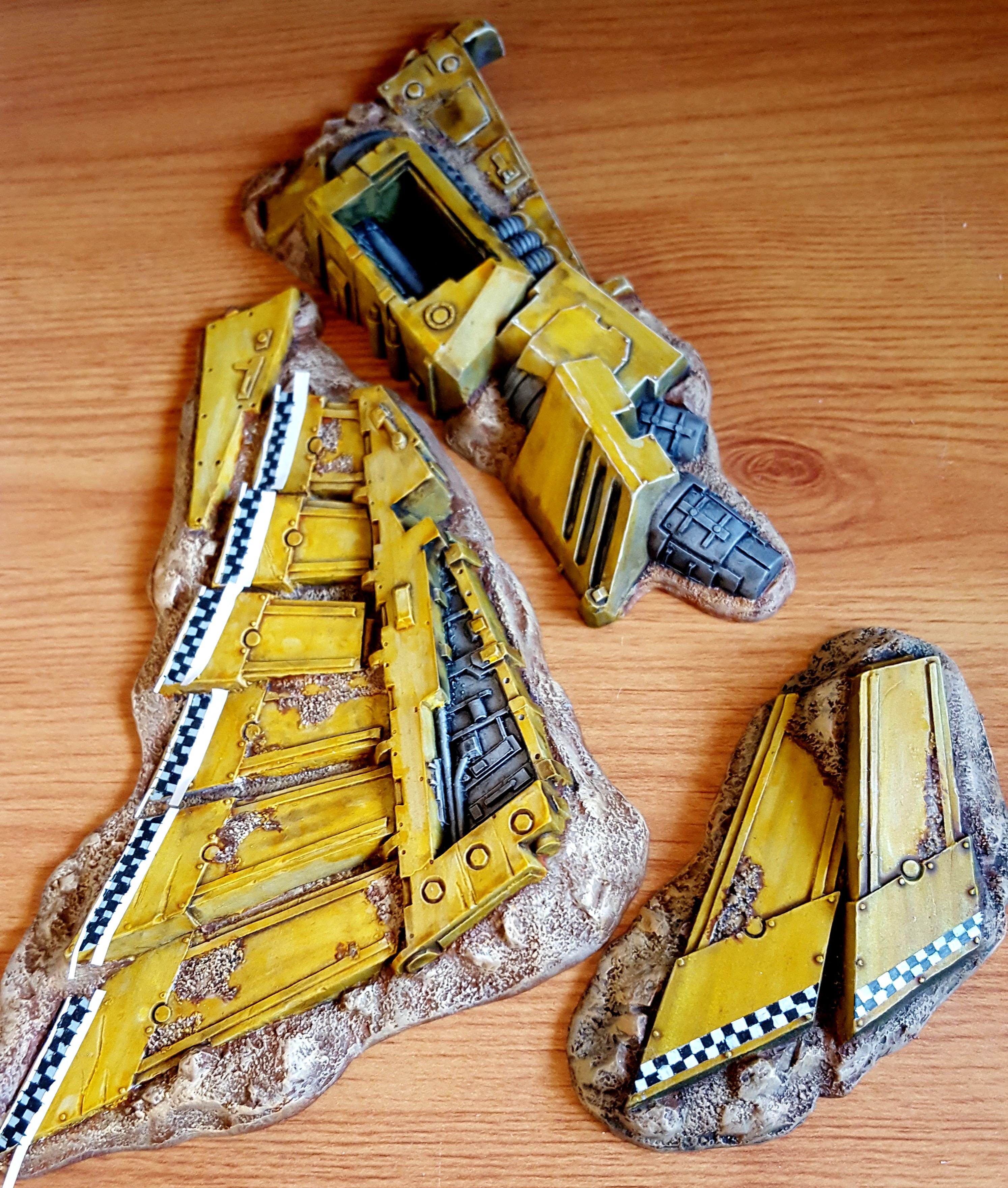 Aquila Lander, Lamenters, Terrain