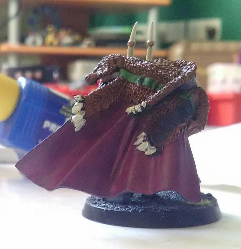 Rear view of my lord