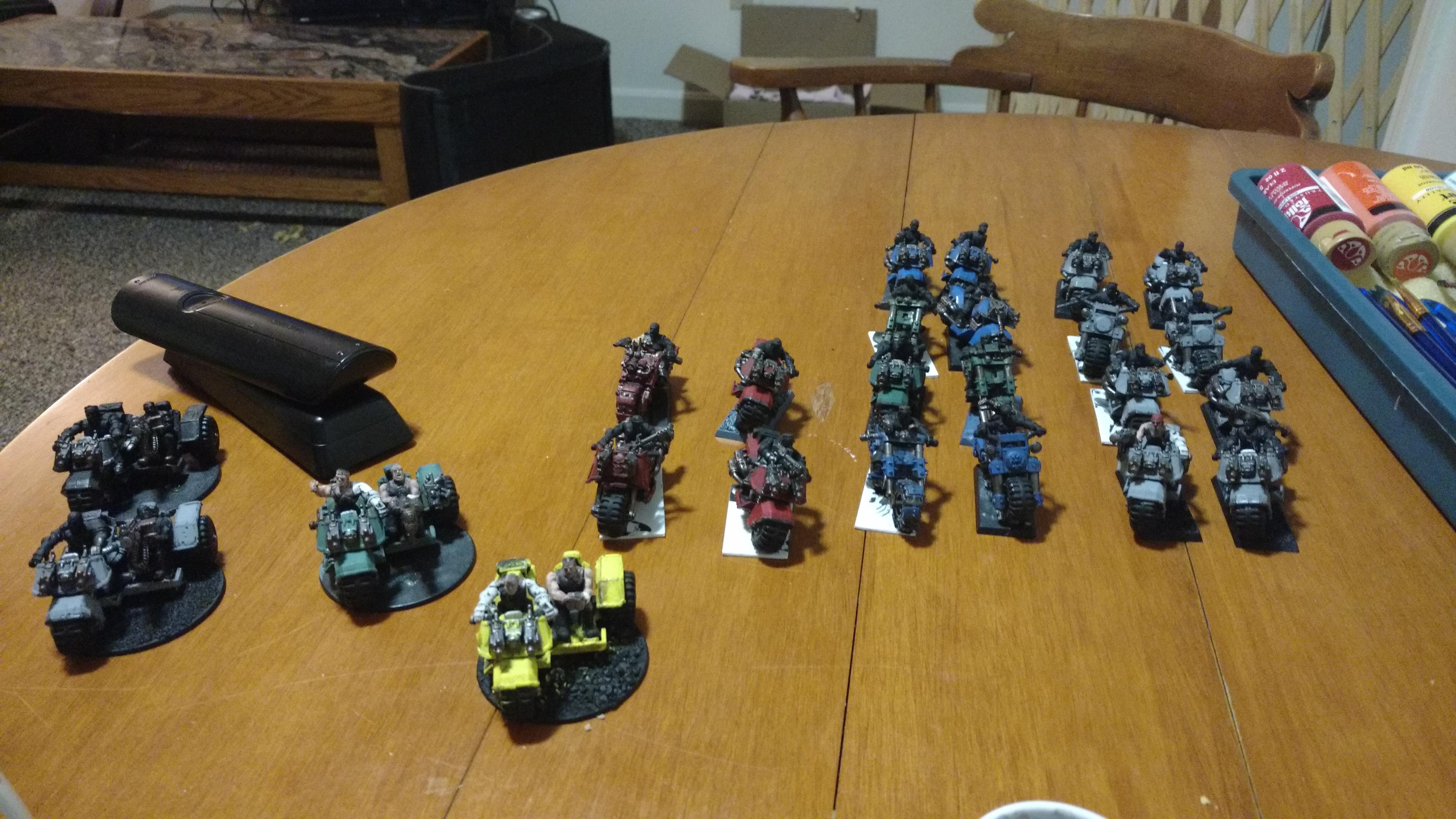 Working on the squads