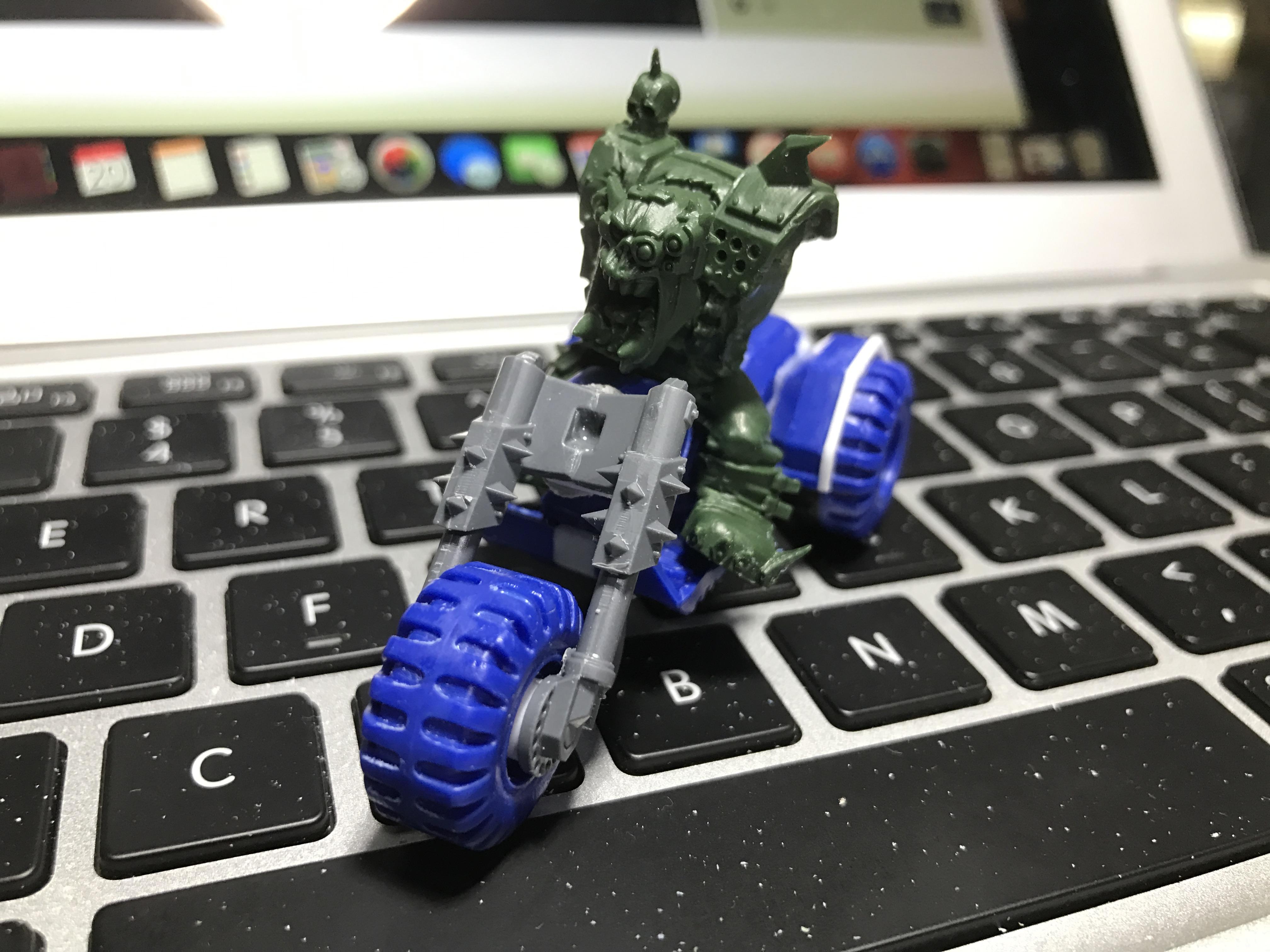 Boss Nobz on bike (day 2)