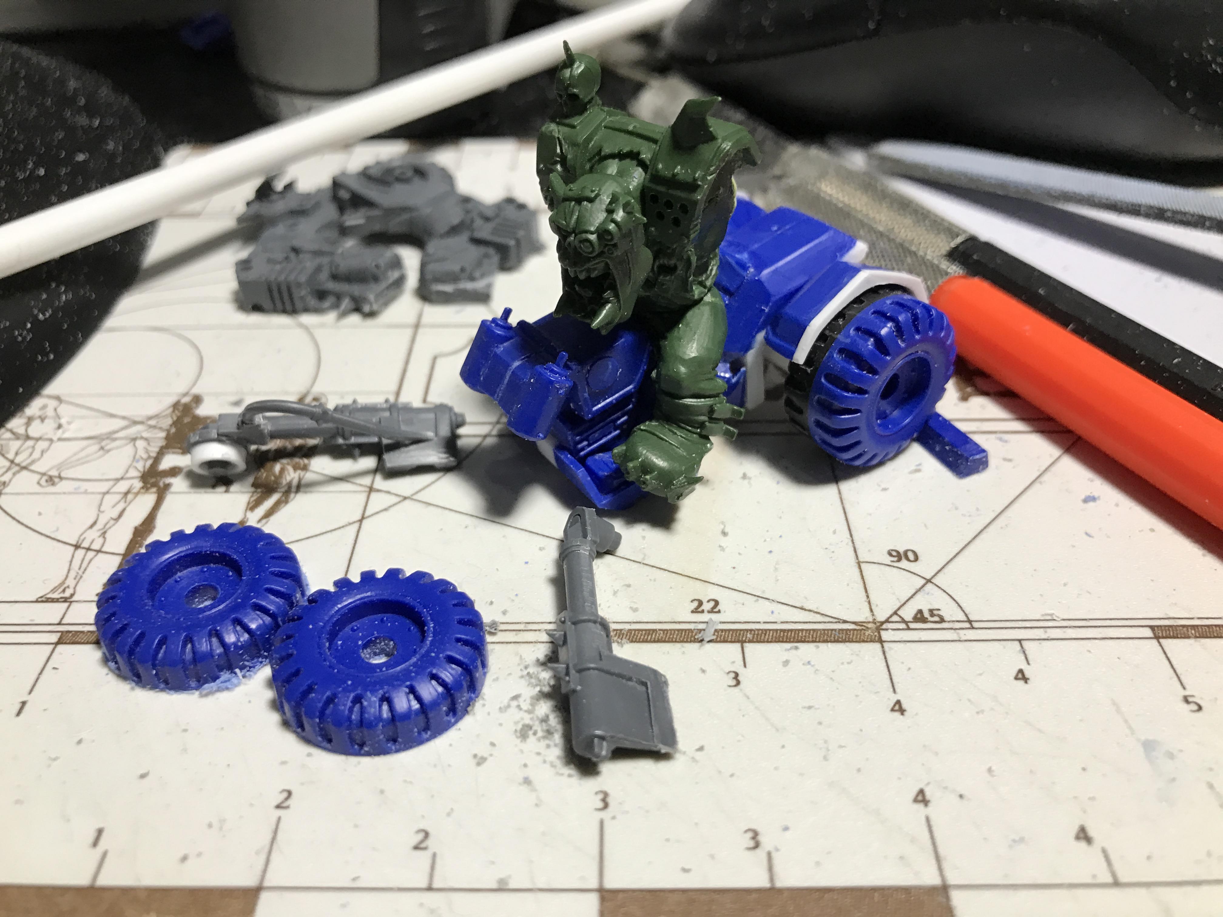 Boss Nobz on bike (day 1)