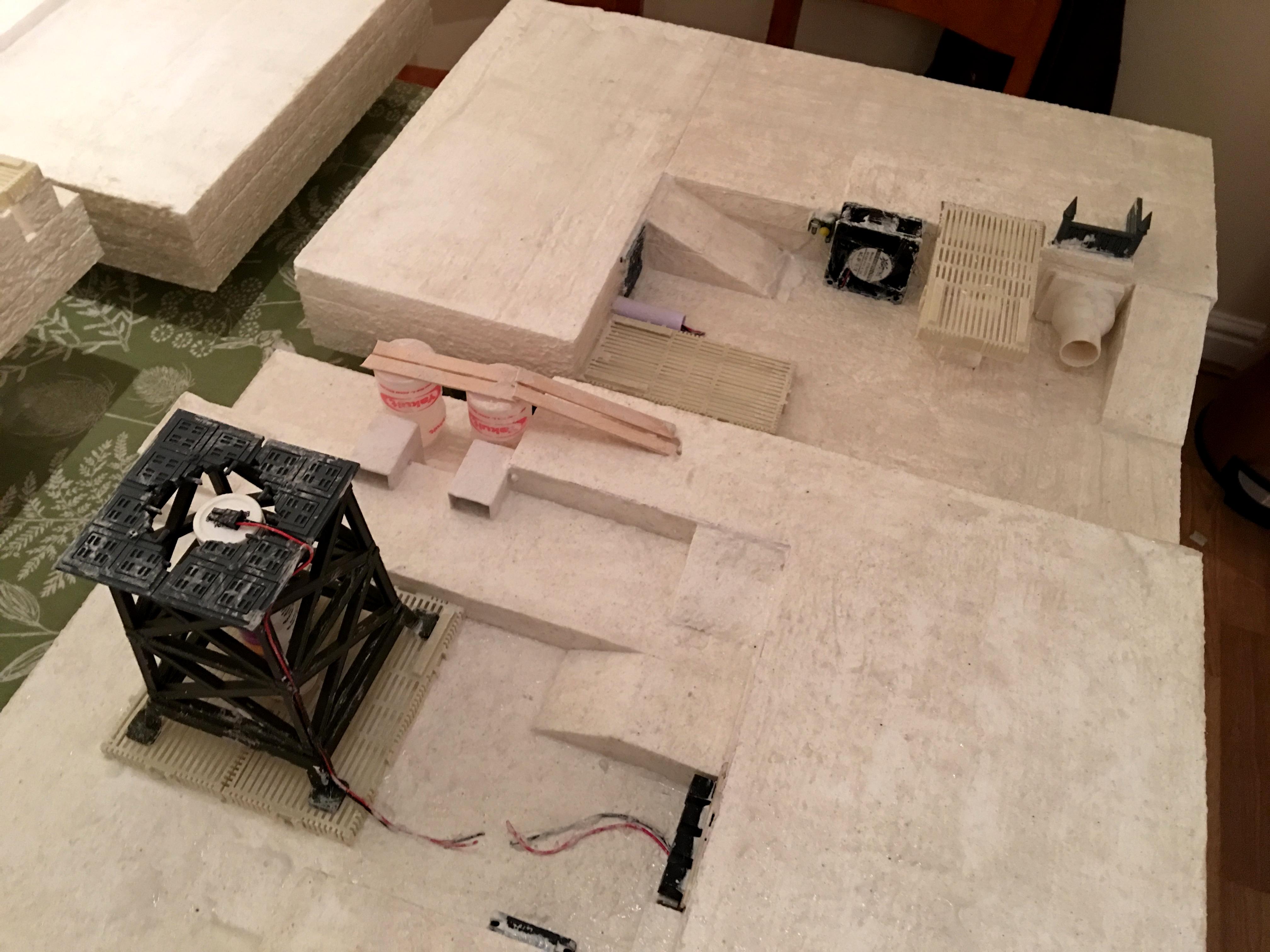 40k Terrain, Industrial Game Board, Underhive Terrain, War Games Terrain