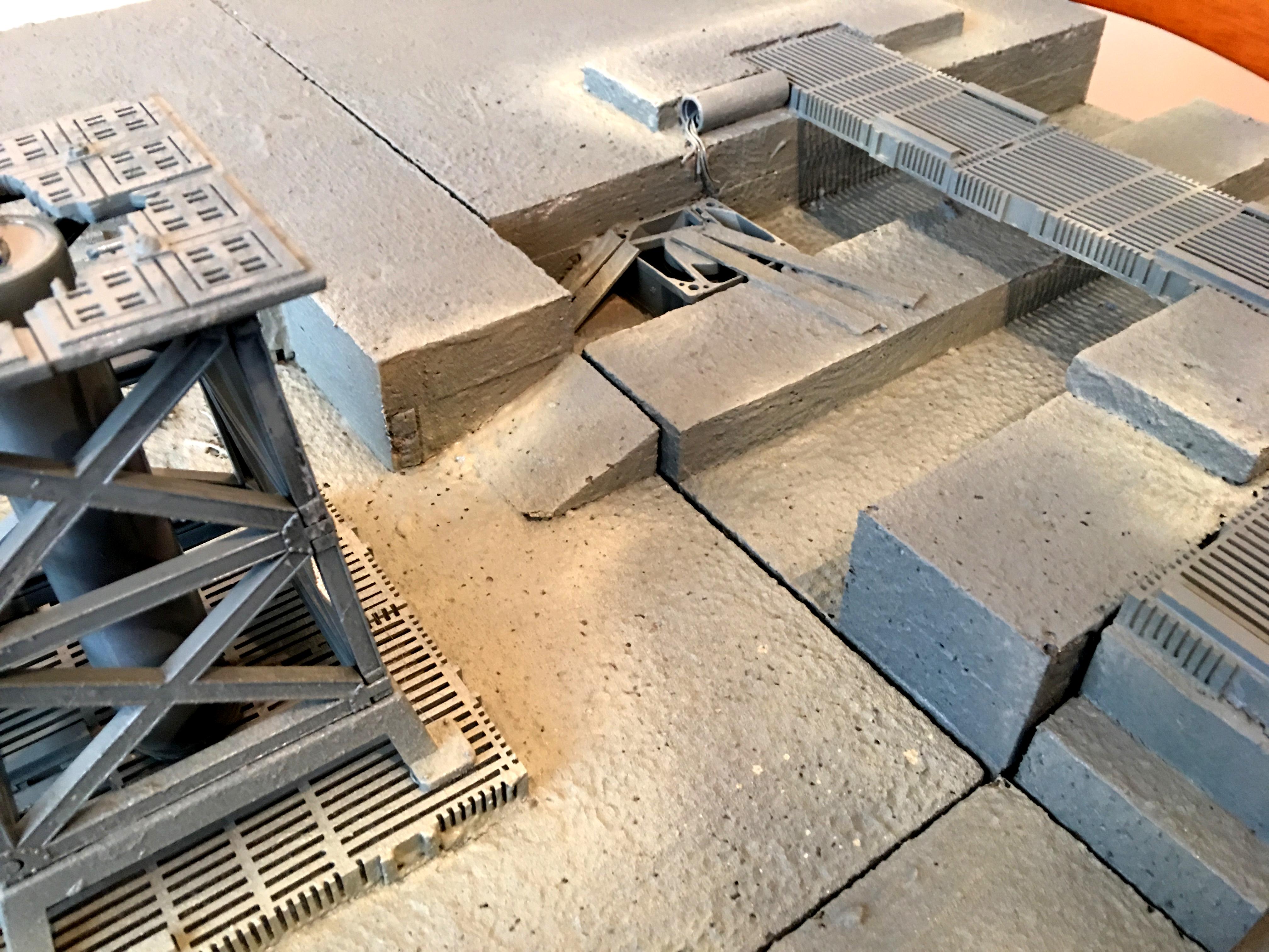 40k Terrain, Industrial Game Board, Underhive Terrain, War Games Terrain