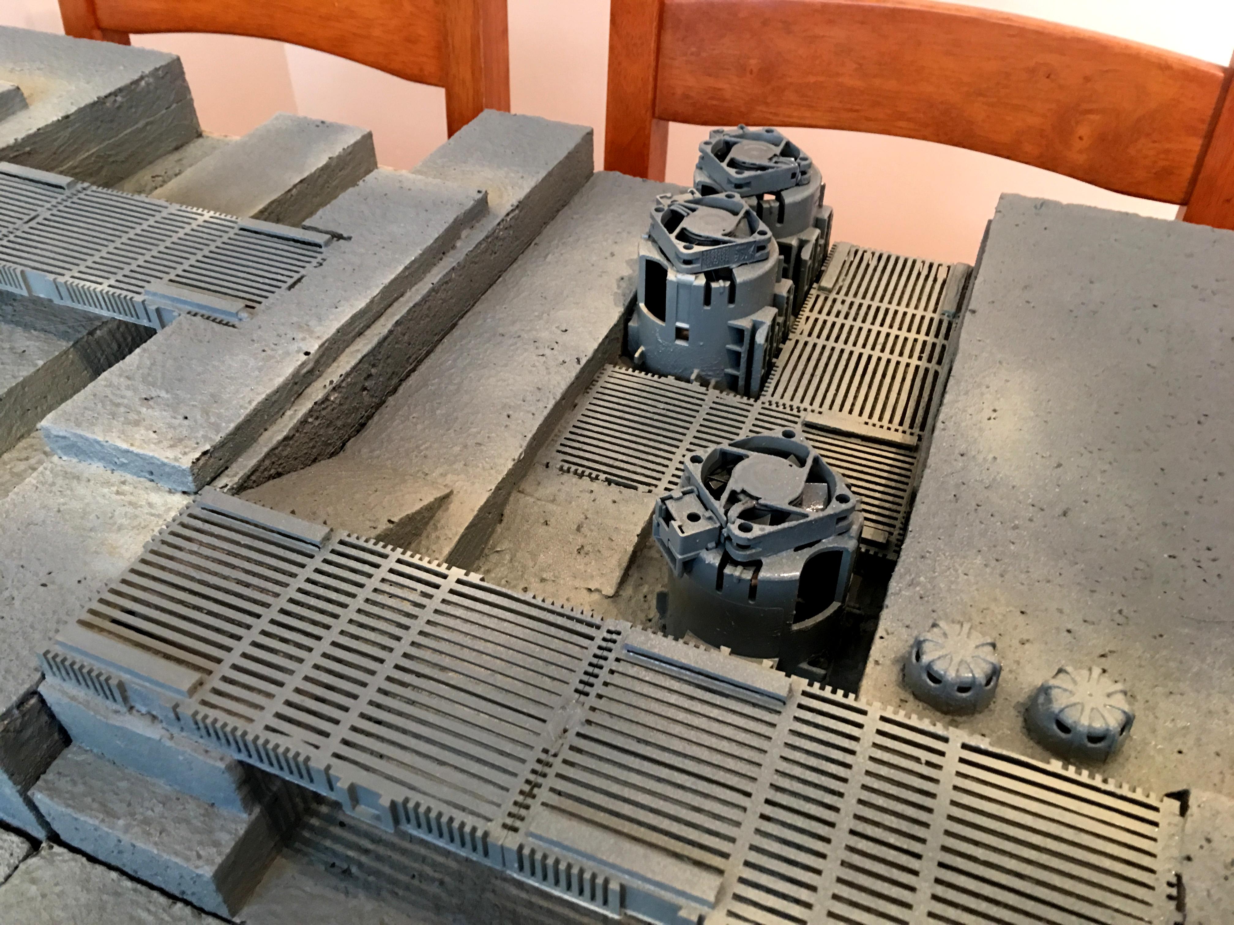 40k Terrain, Industrial Game Board, Underhive Terrain, War Games Terrain