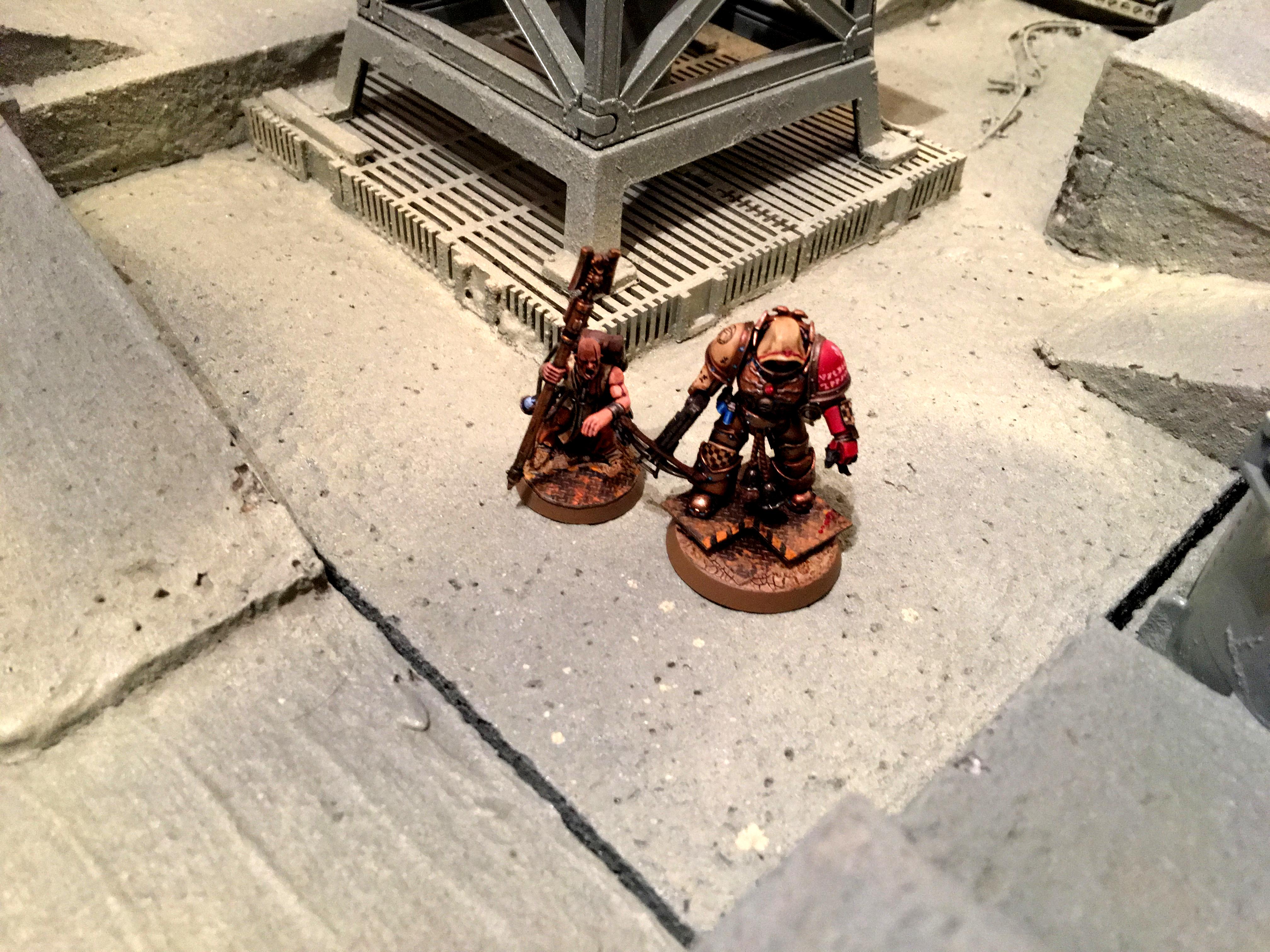 40k Terrain, Industrial Game Board, Underhive Terrain, War Games Terrain
