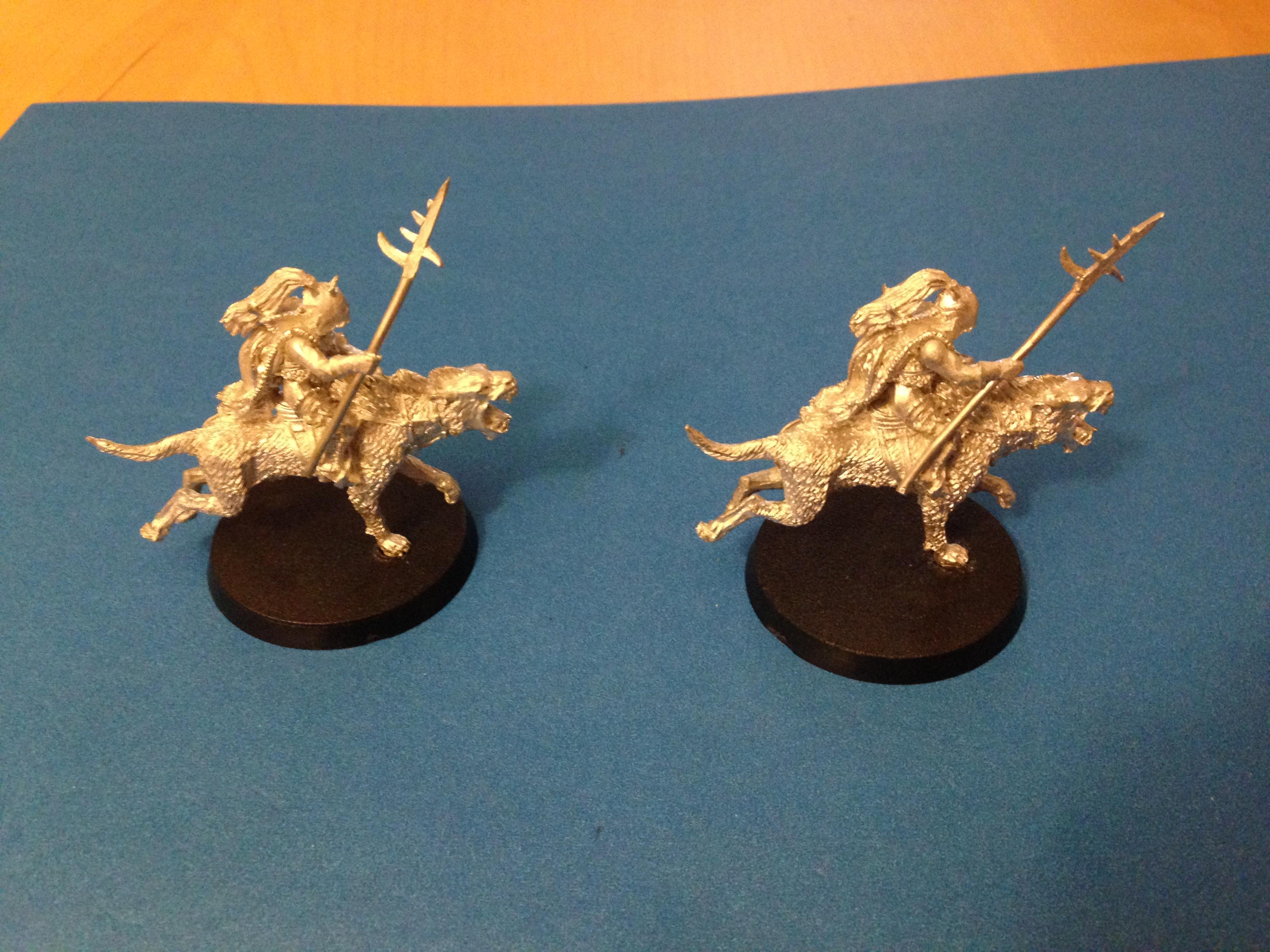 Warg Riders with spears