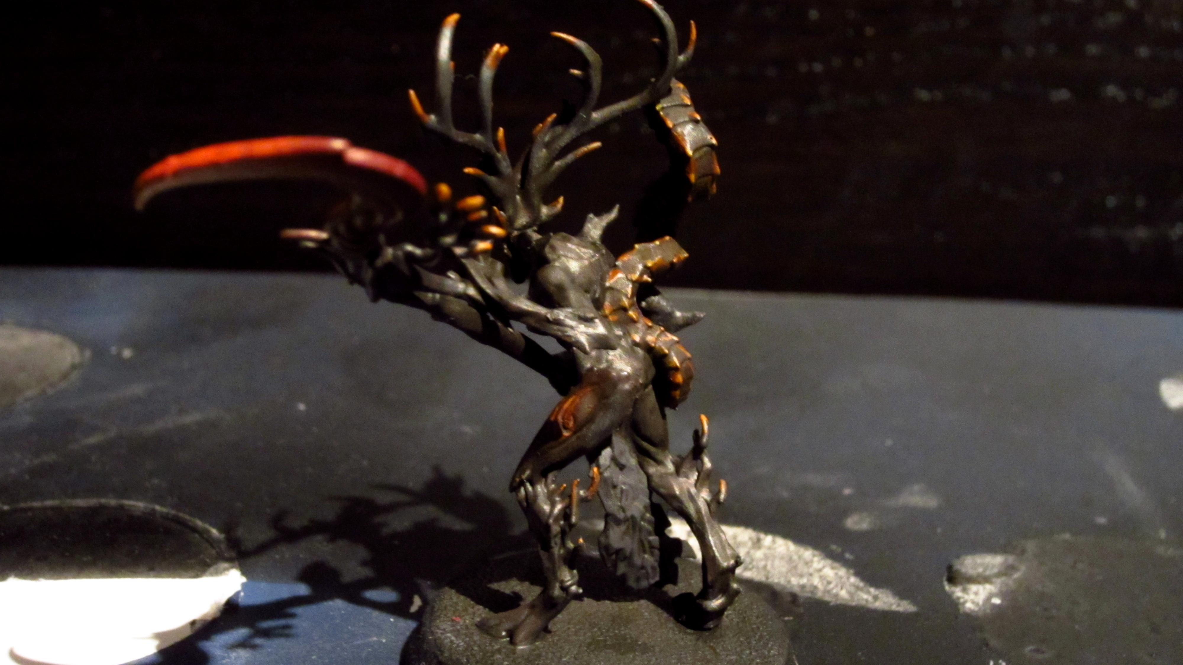 Age Of Sigmar, Bittergrub, Black, Branchwych, Brown, Dryad, Fire, Grey, Insect, Orange, Red, Scythe, Sylvaneth, Wood Elves, Yellow