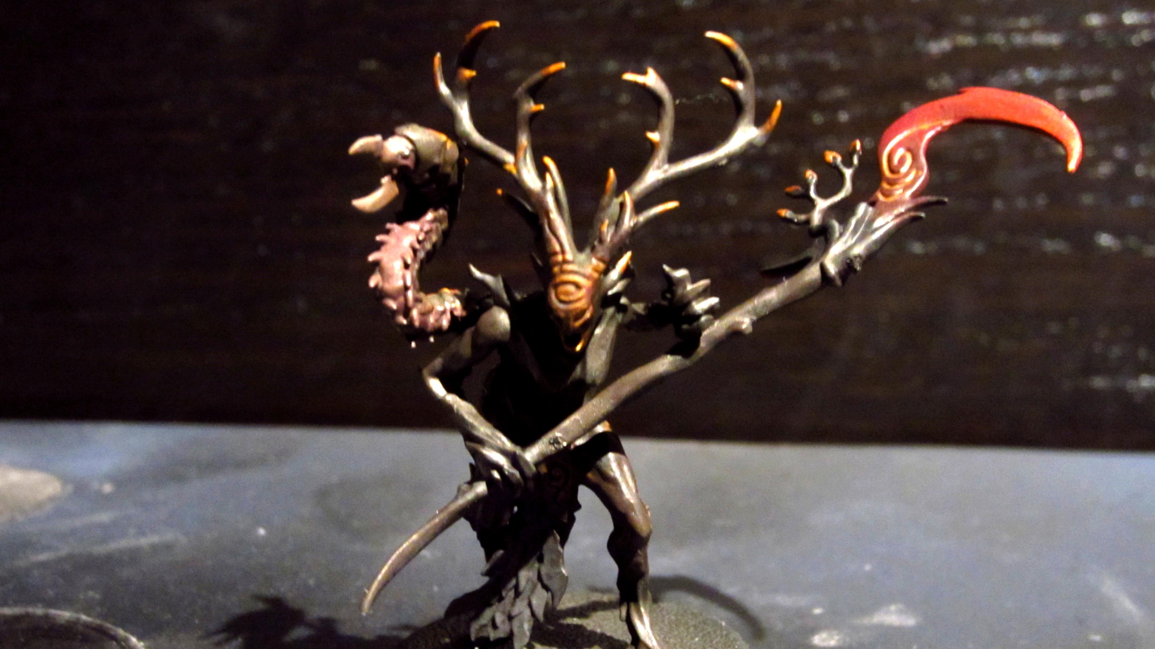 Age Of Sigmar, Bittergrub, Black, Branchwych, Brown, Dryad, Fire, Grey, Insect, Orange, Red, Scythe, Sylvaneth, Yellow