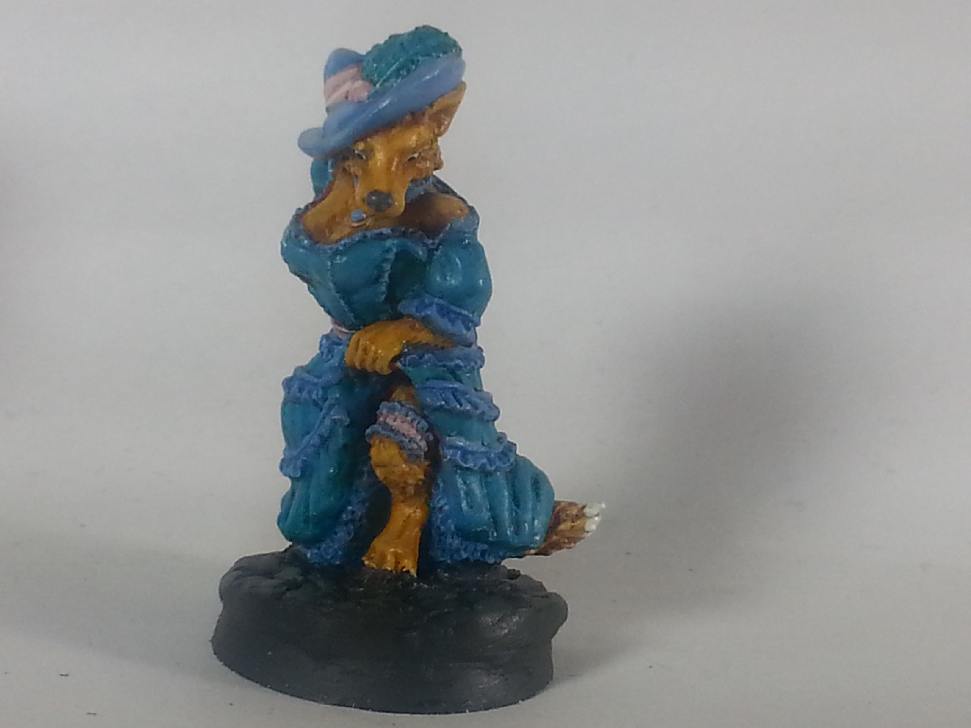 28mm, Anthro, Dakka Painting Contest 2016, Dress, Fox, Oathsworn