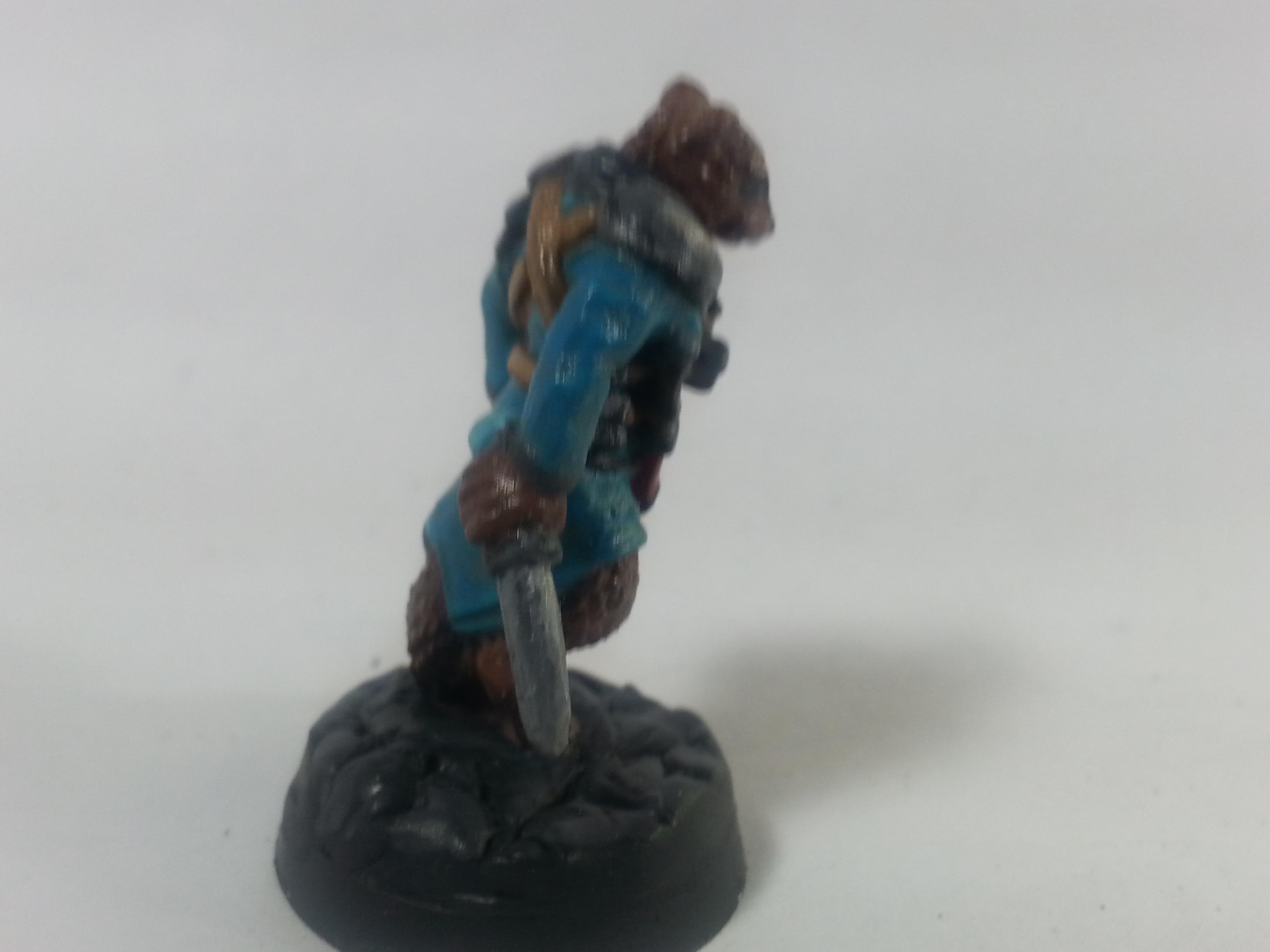 28mm, Anthro, Dakka Painting Contest 2016, Ferret, I Guess, Knives, Oathsworn