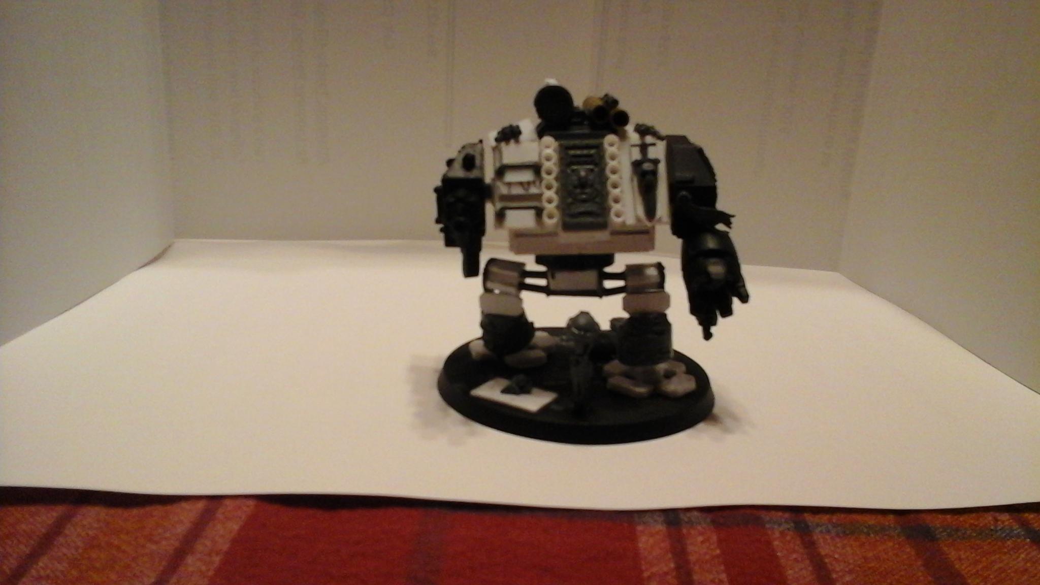 Dreadnought, Imperial Fists, Ironclad, Scratch Build, Space Marines, Warhammer 40,000