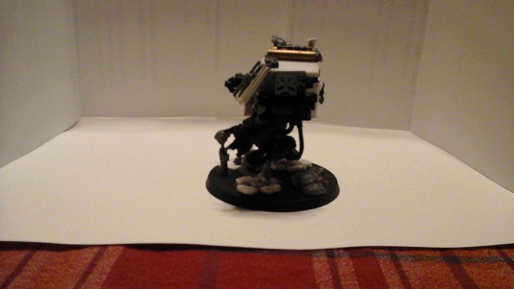 Dreadnought, Imperial Fists, Ironclad, Scratch Build, Space Marines, Warhammer 40,000
