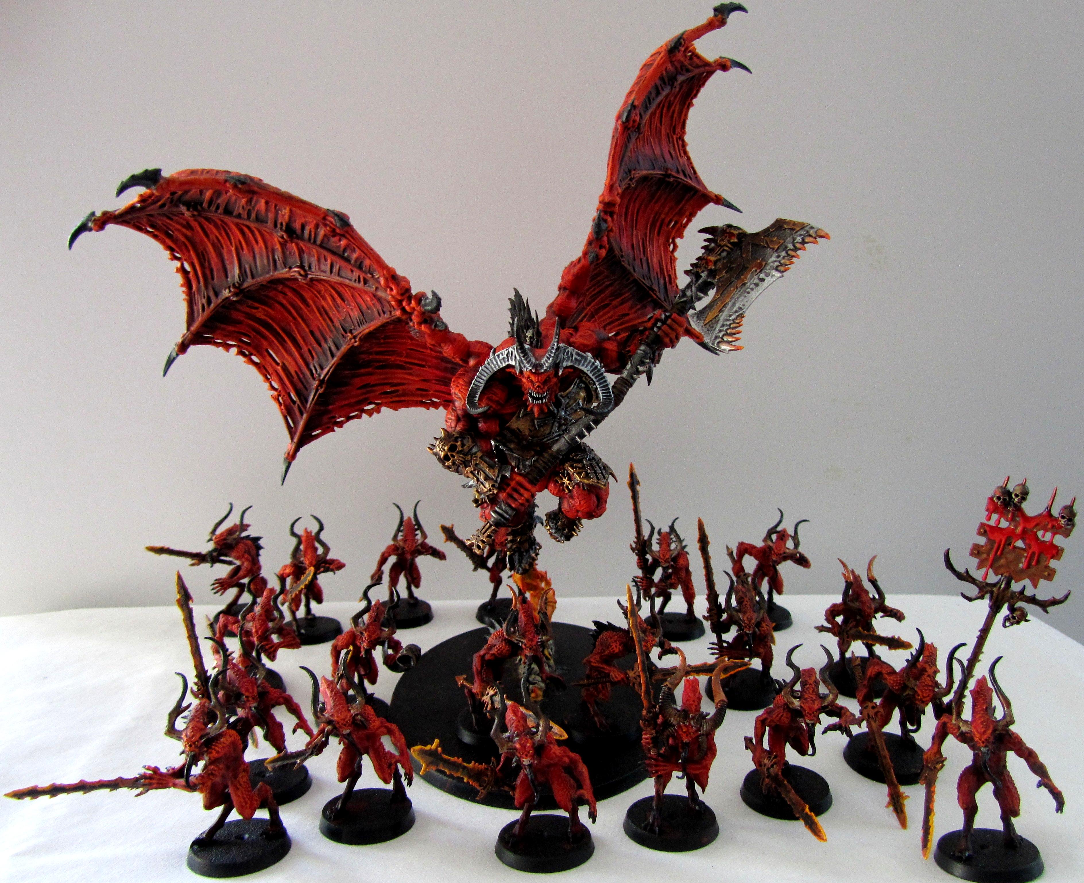 Bloodletters, Bloodthirster, Khorne, Magnet