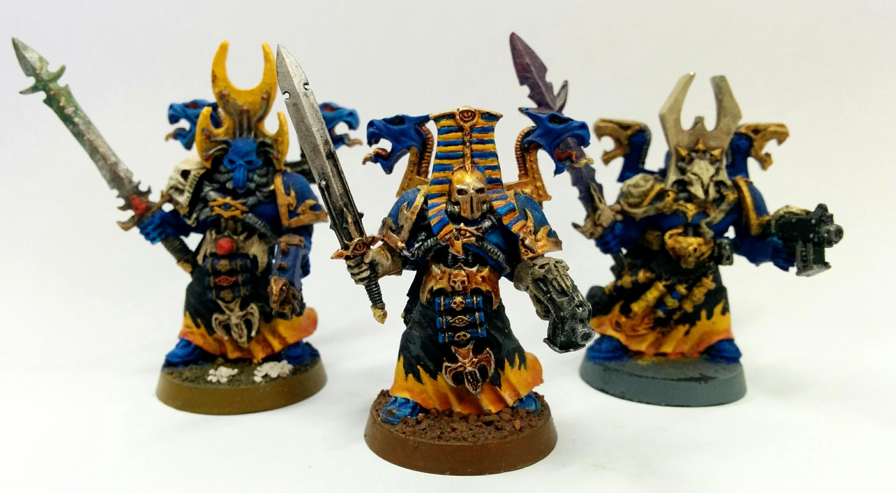 Chaos, Chaos Space Marines, Sorcerer, Thousand Sons, Tzeentch