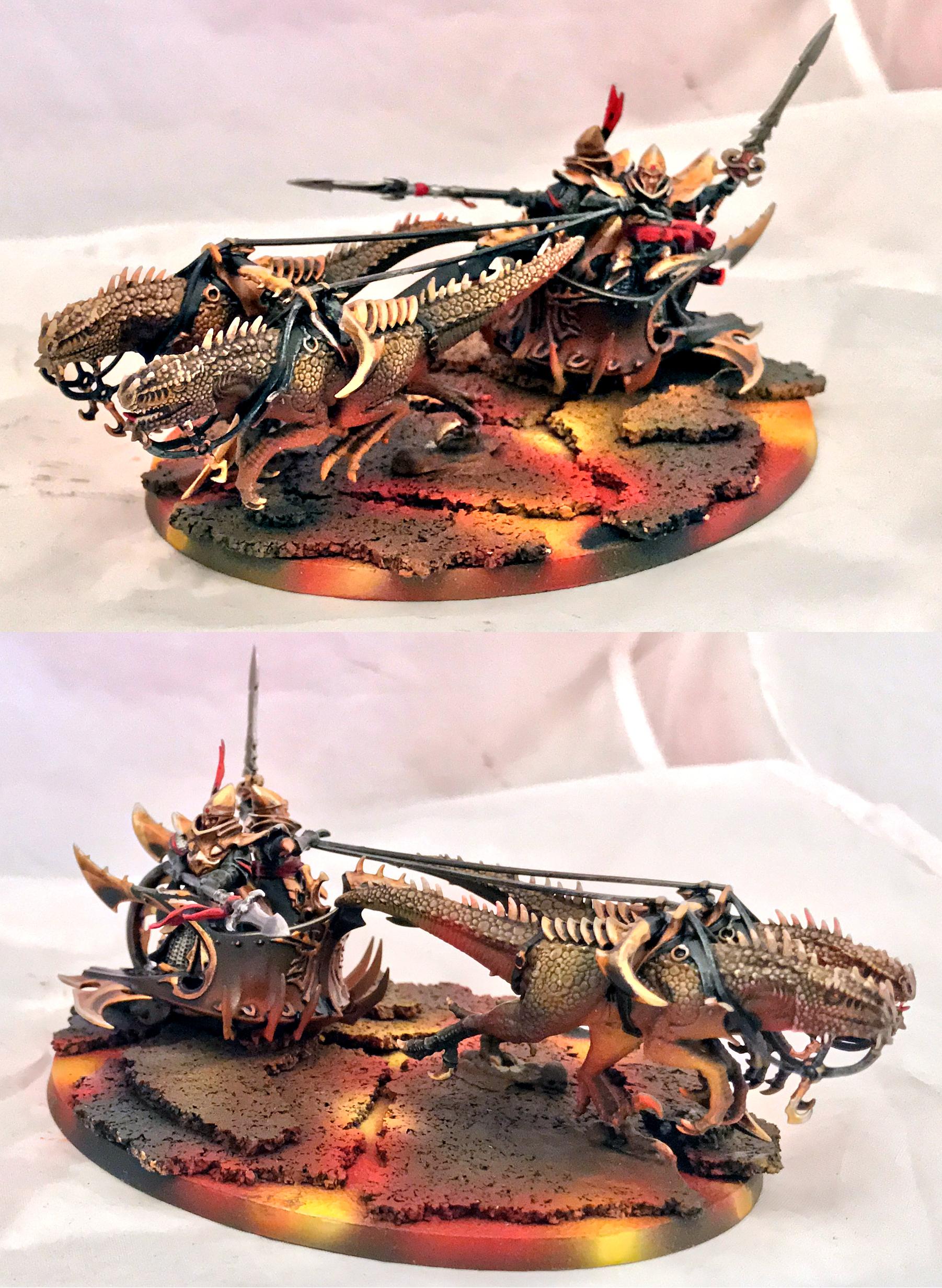 Aeloran, Chariot, Lizards
