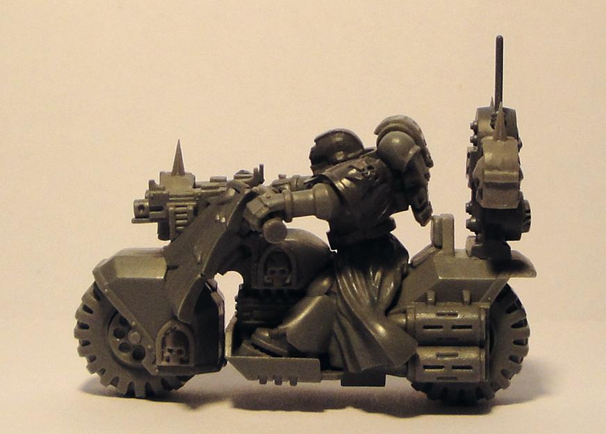 Bike, Black Templars, Chaplain