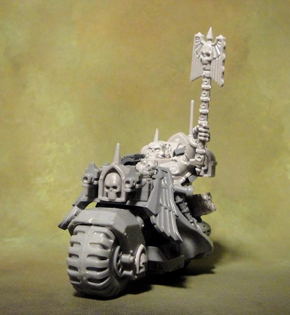 Bike, Black Templars, Chaplain
