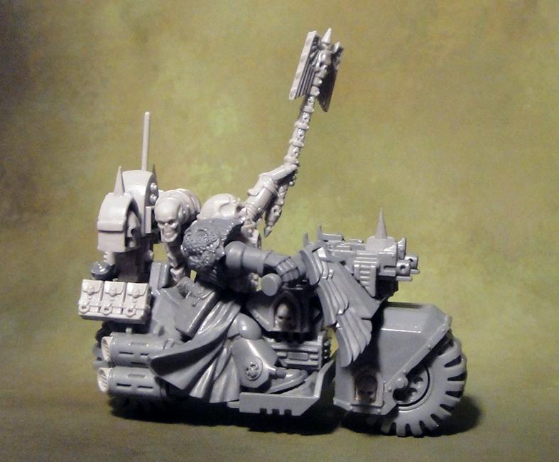 Bike, Black Templars, Chaplain