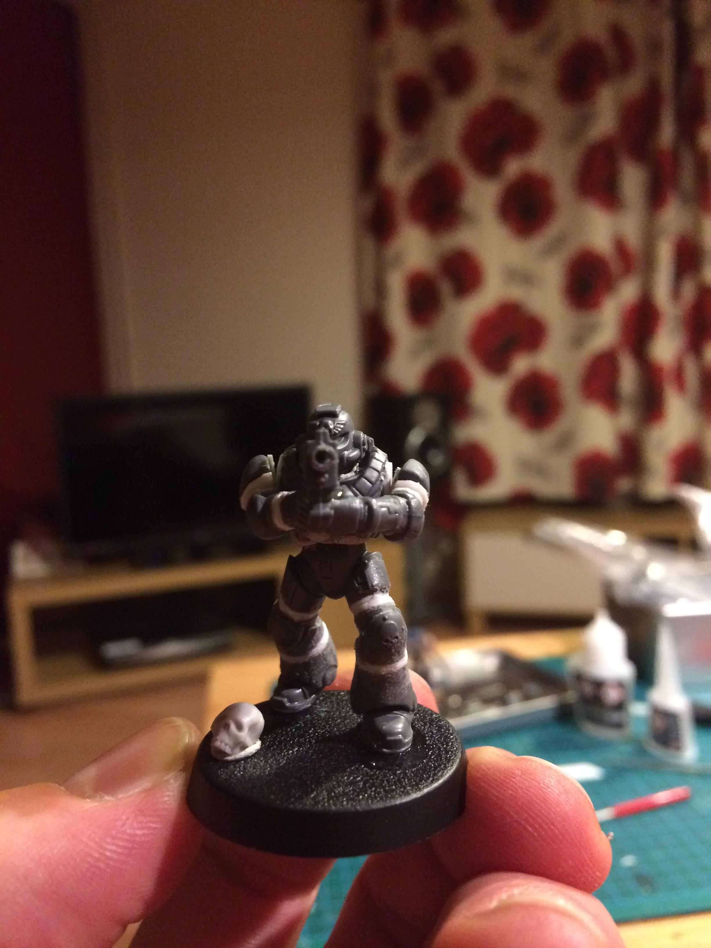 Art Scale, Blood Ravens, Conversion, Converting, Kitbash, Space Marines, True Scale, True-scale