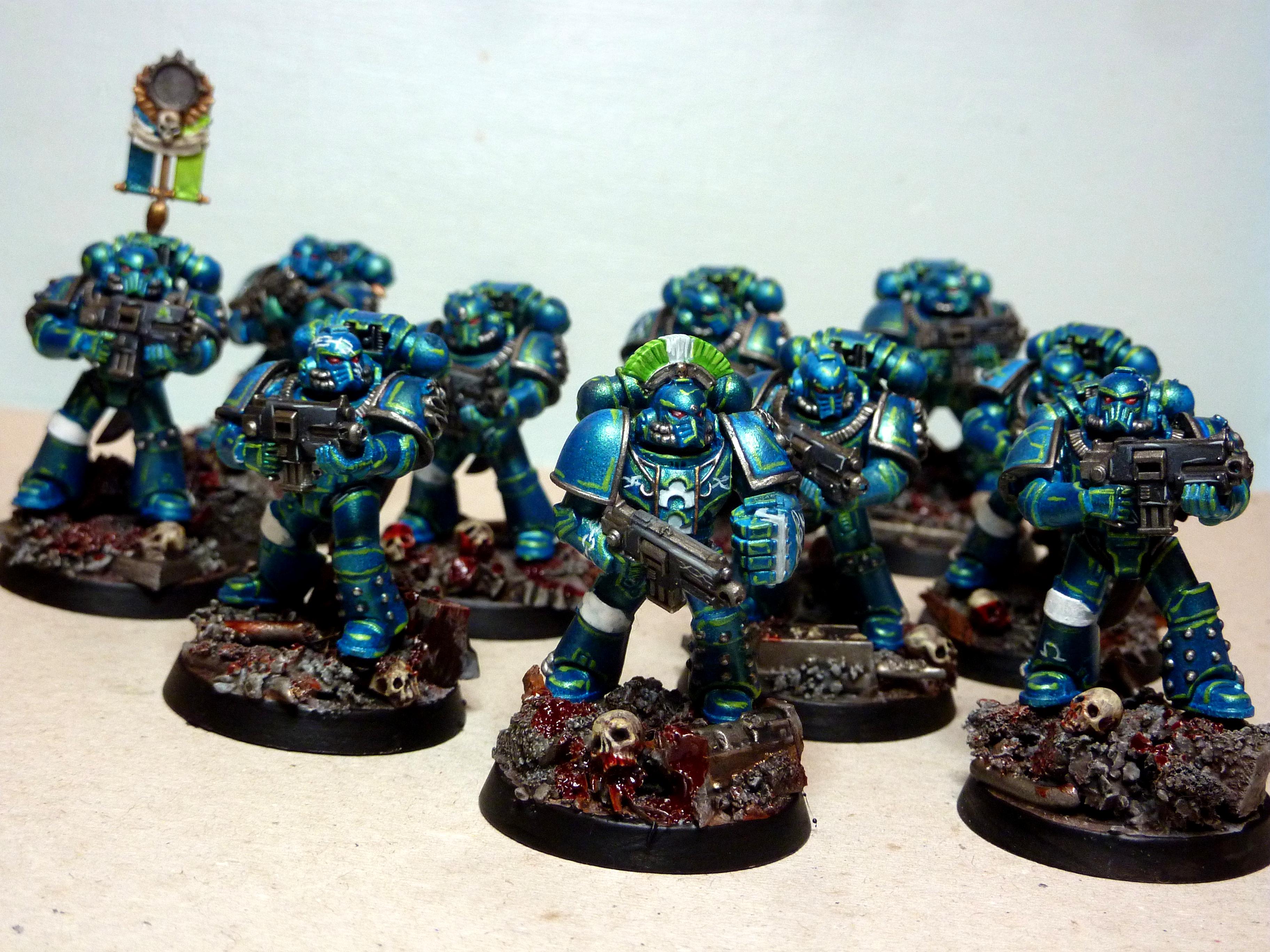 30k Alpha Legion, Al, Alpha Legion, Alpha Legion Freehand, Alpha Legion Iconography, Alpha Legion Tactical Squad, Freehand Scales, Scales