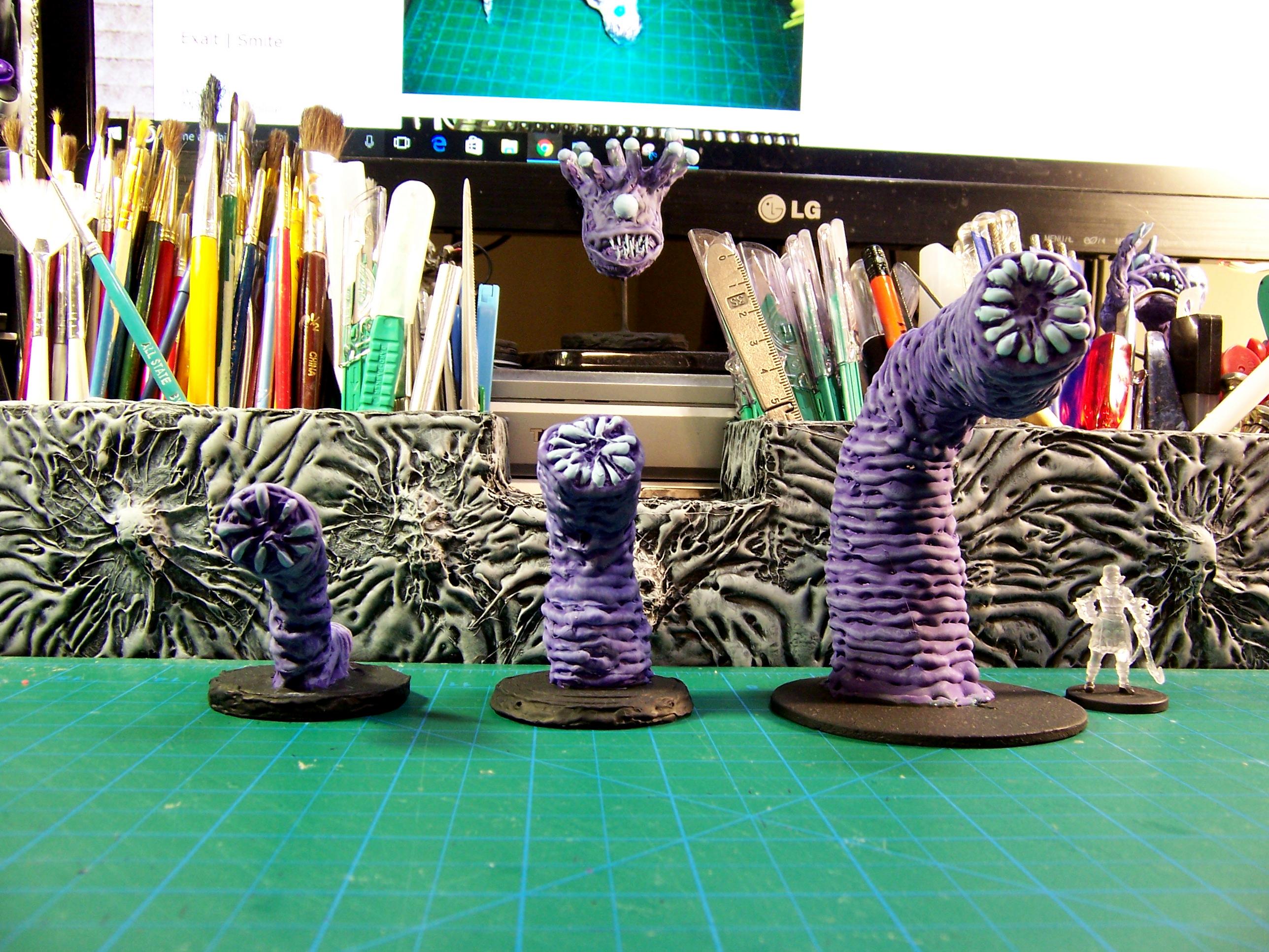 Purple worms