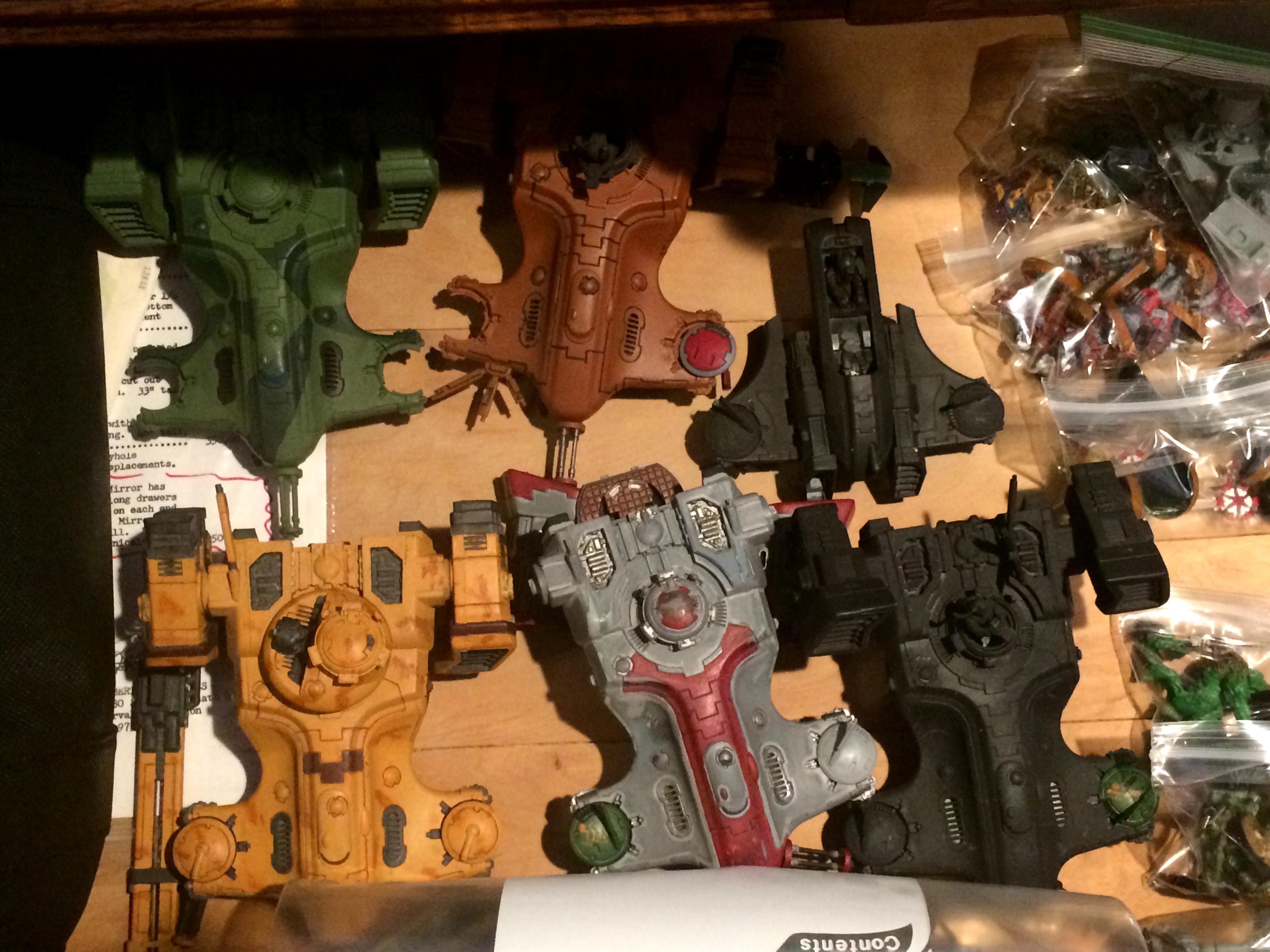 Tau tanks