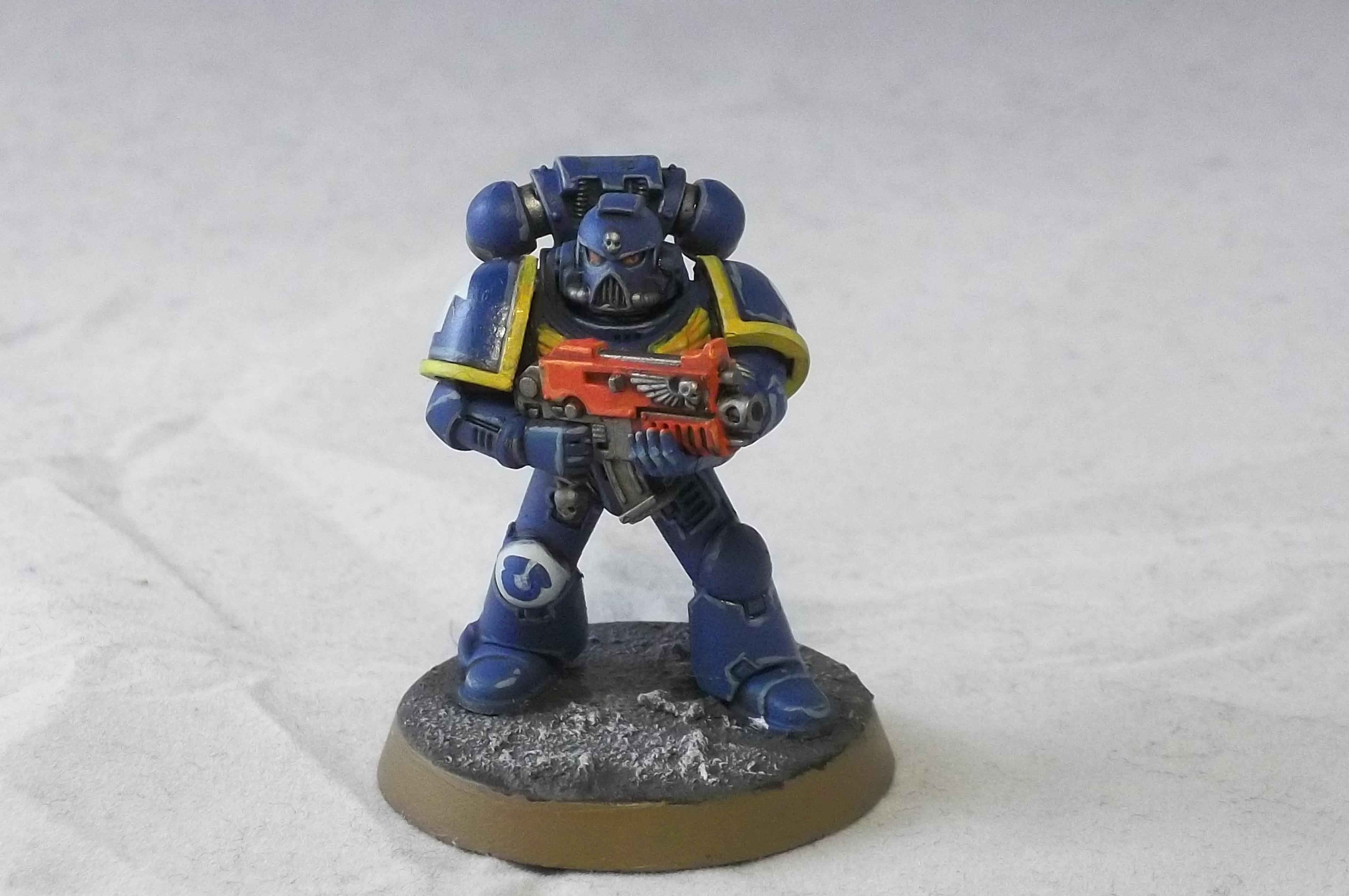 2nd Edition, Retro, Tactical Squad, Ultramarines