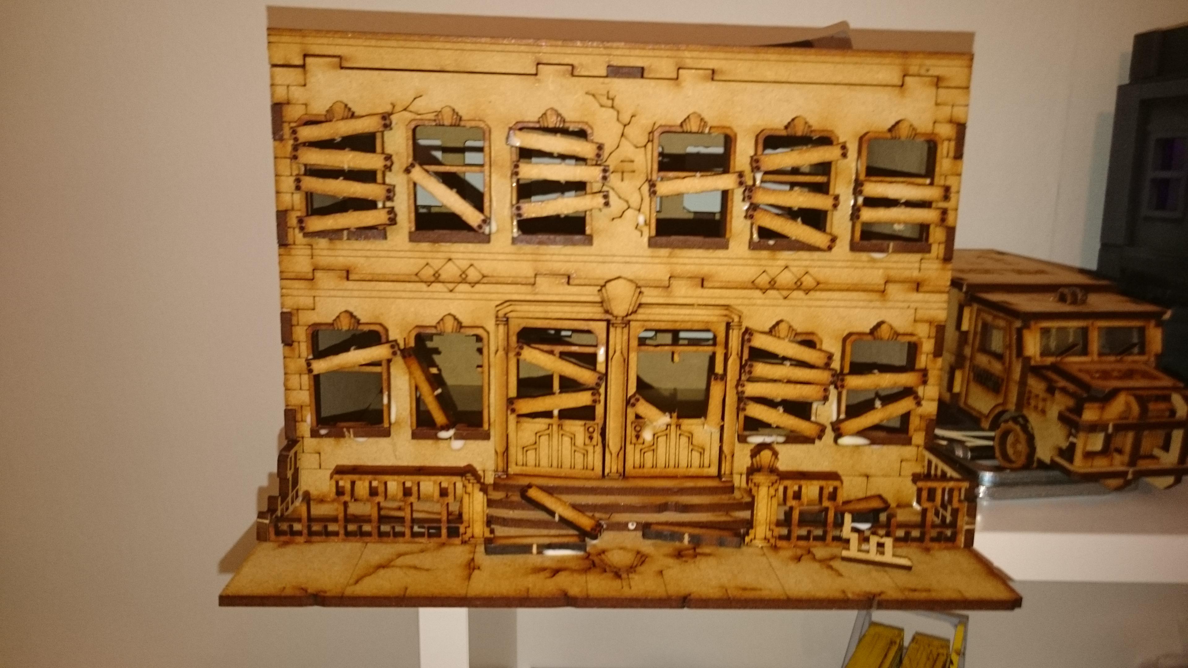Abandoned, Buildings, Mdf, Modern, Superhero, Terrain