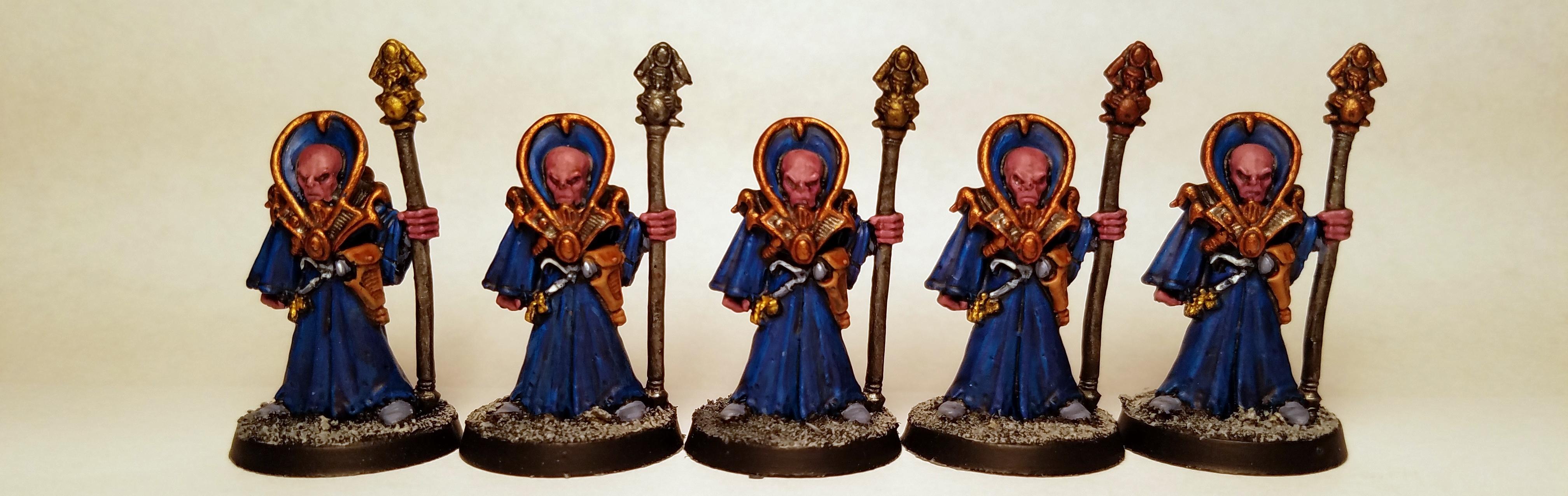 Genestealer Cult, Gsc, Magi, Magus, Oldhammer, Out Of Production, Painted, Rogue Trader, Warhammer 40,000