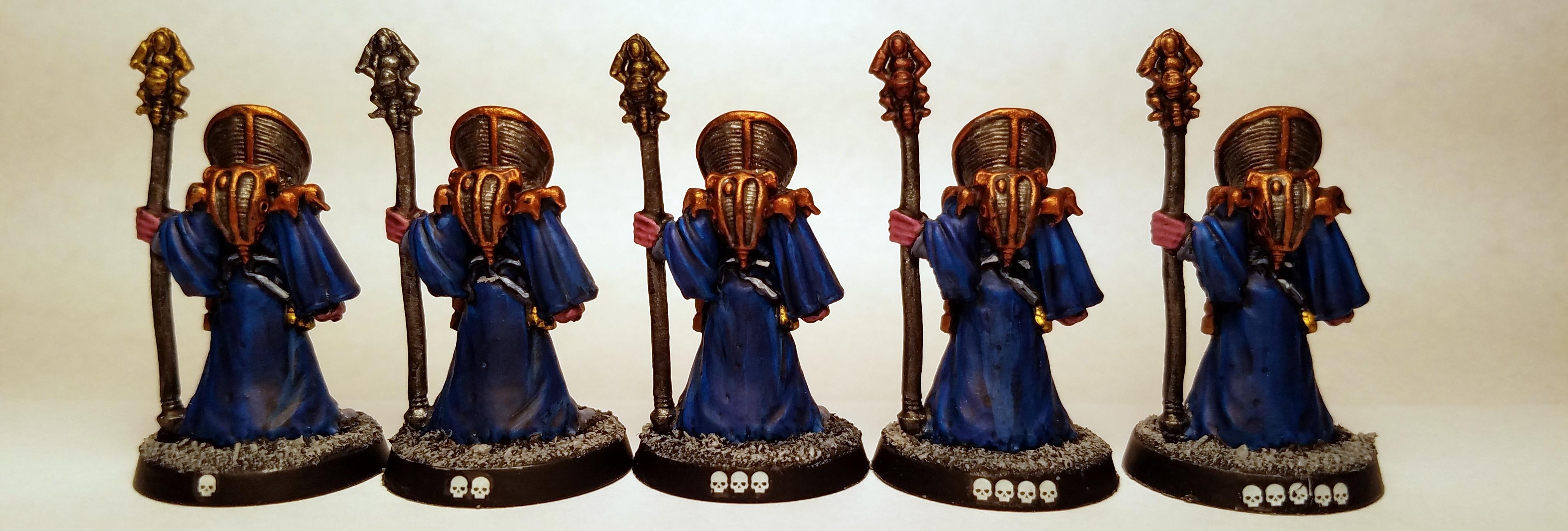 Genestealer Cult, Gsc, Magi, Magus, Out Of Production, Painted, Warhammer 40,000