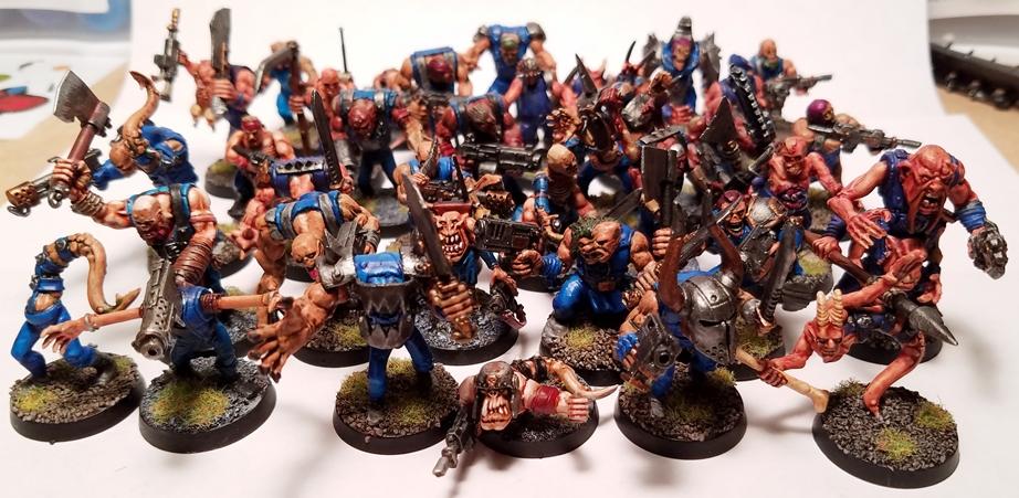 Conversion, Counts As, Genestealer Cult, Gsc, Mutant, Painted, Proxy, Warhammer 40,000