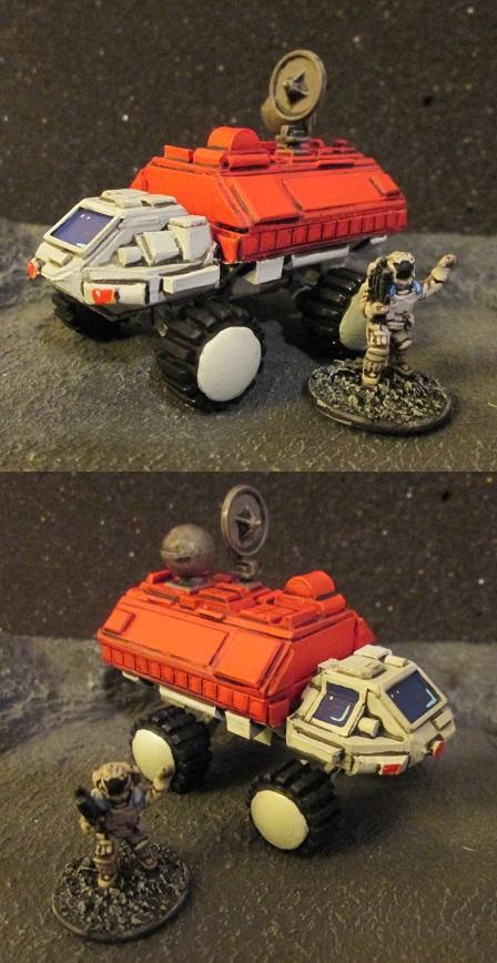 15mm, Ground Zero Games, Stargrunt, Truck
