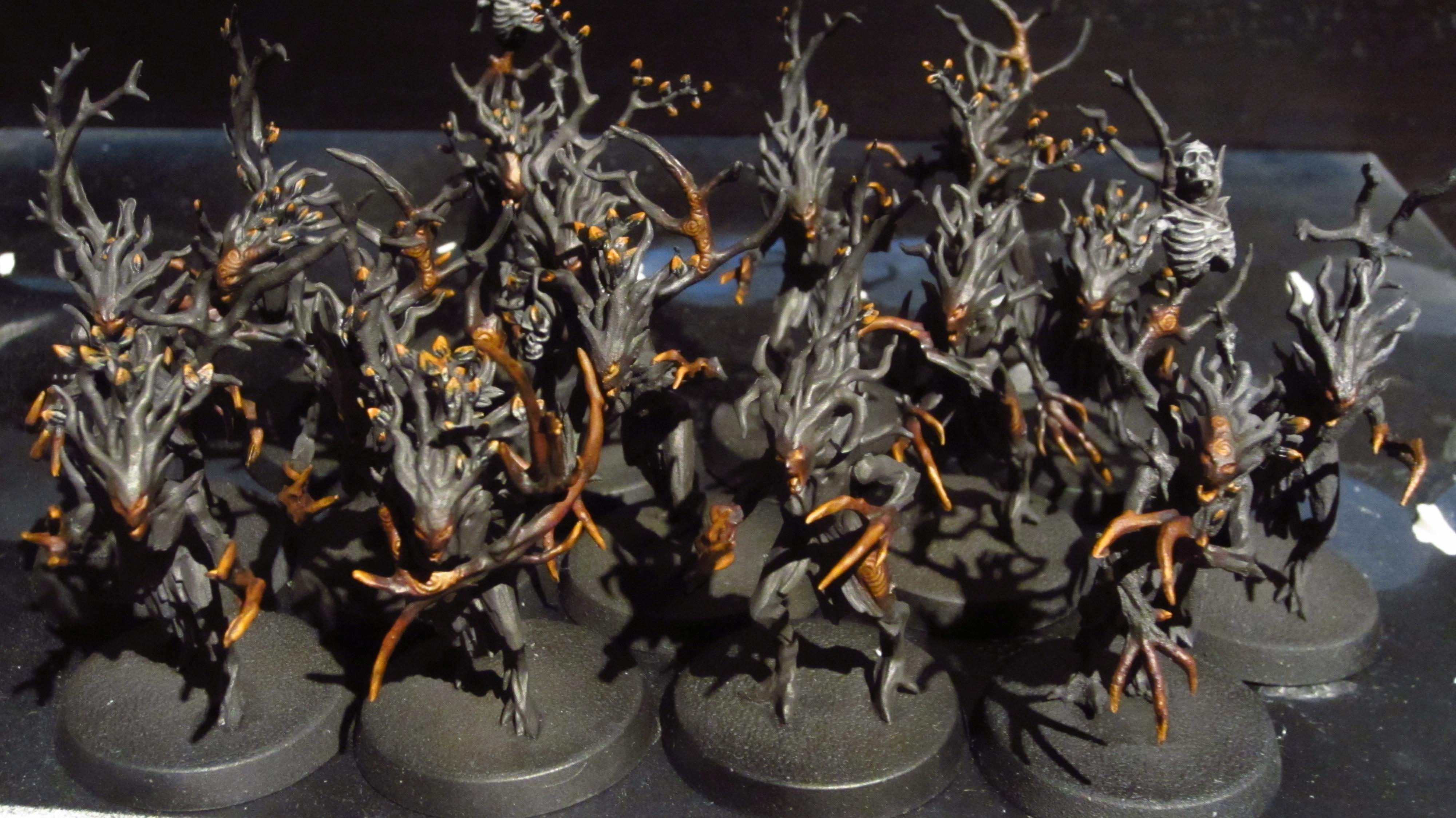 Black, Brown, Dryad, Fire, Grey, Orange, Red, Sylvaneth, Wood Elves, Yellow