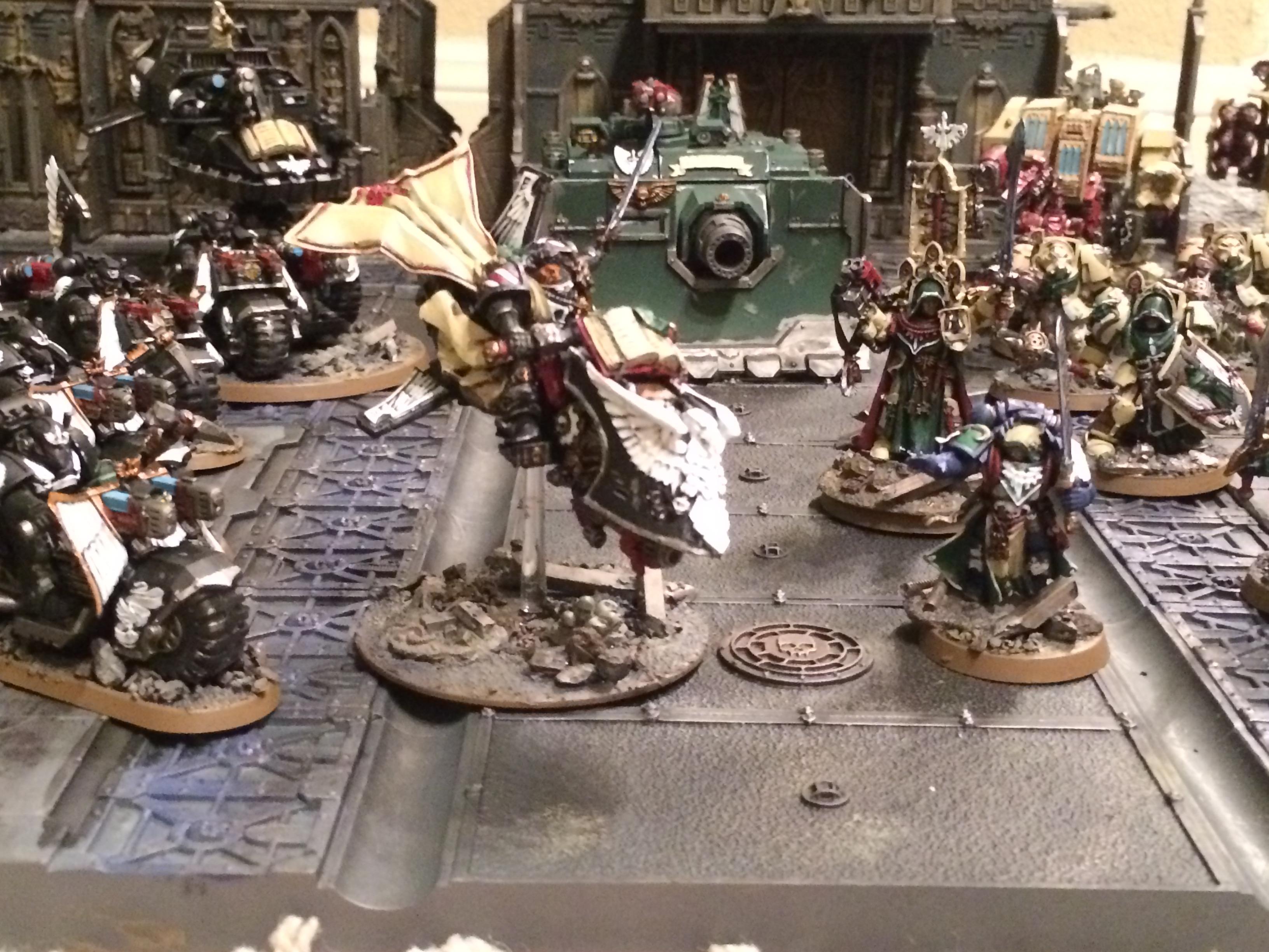 Armies On Parade, Dark Angels, Space Marines, Warhammer 40,000, Warhammer Fantasy