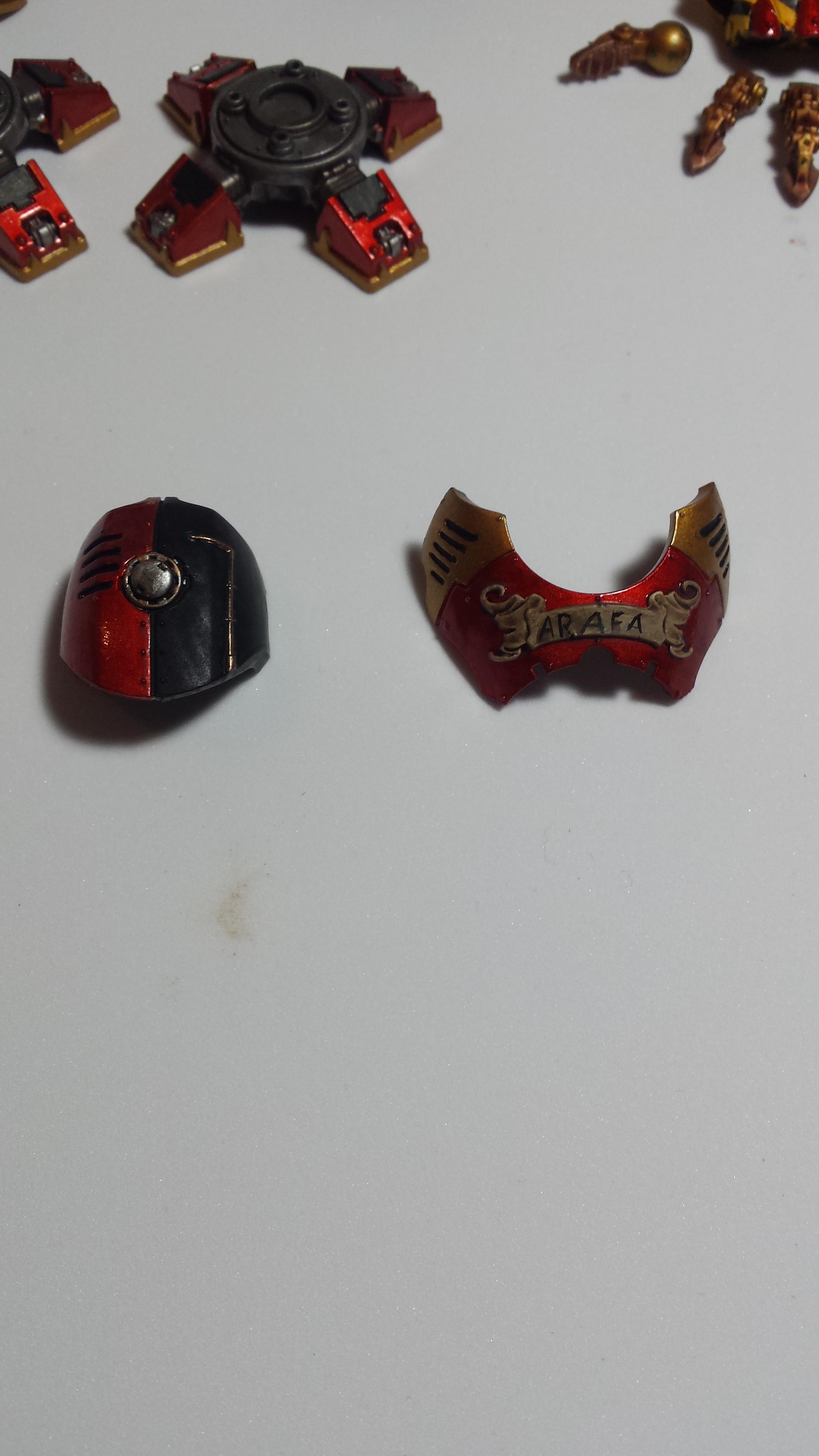 Cowl and chest piece