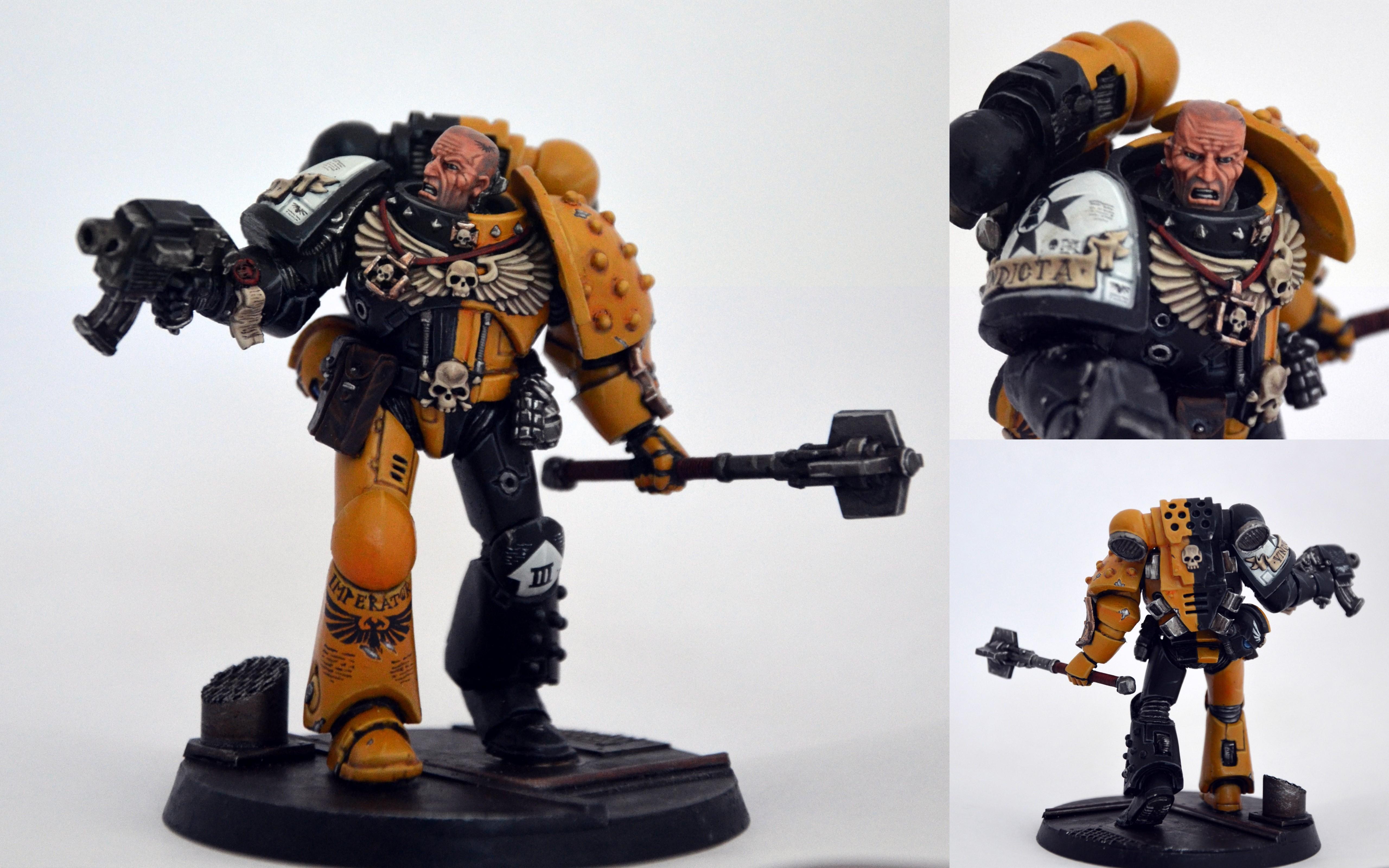 54mm, Inquisitor, Space Marines, Warhammer 40,000