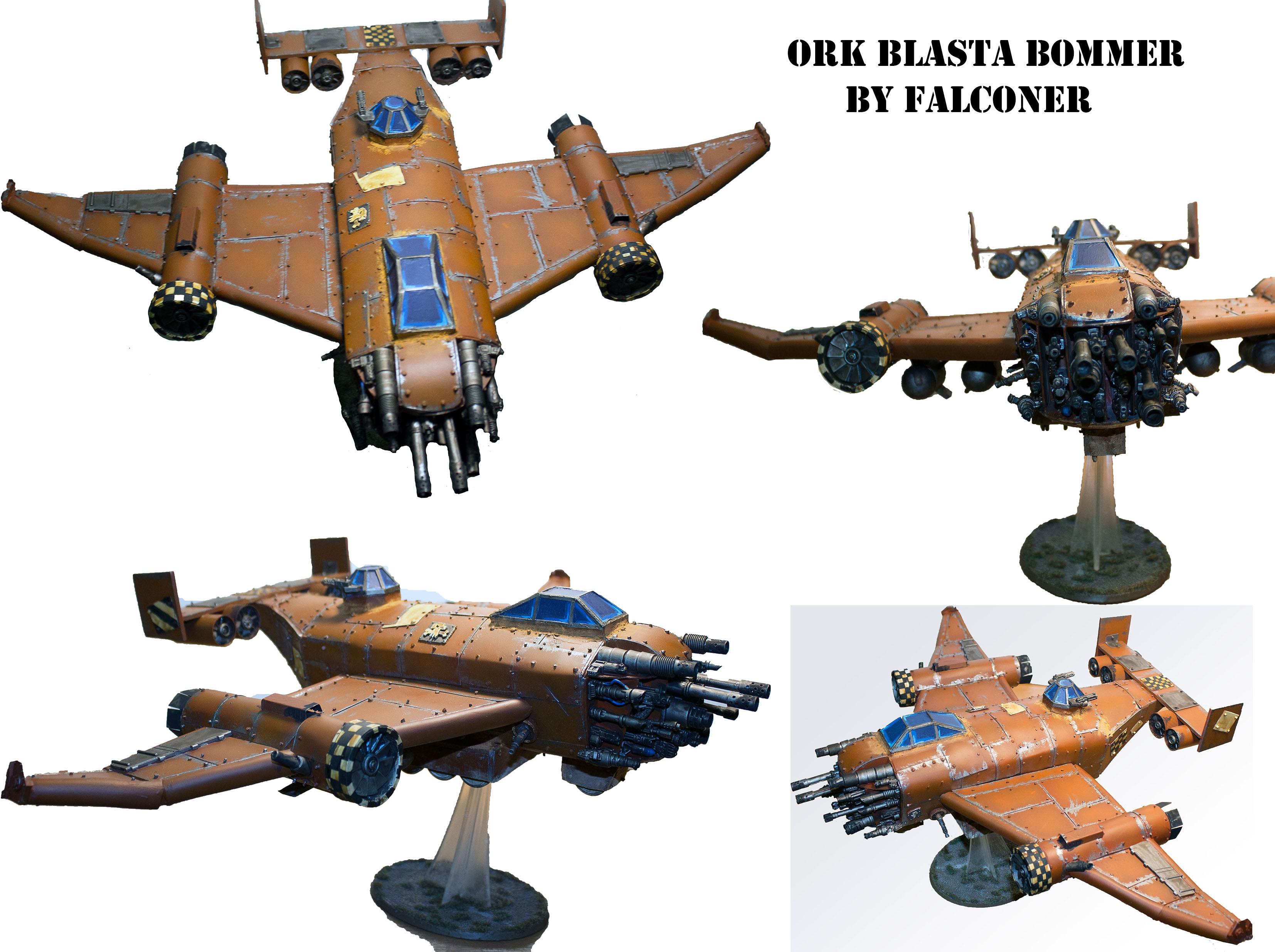 Blasta Bommer, Orks, Scratch Build, Warhammer 40,000