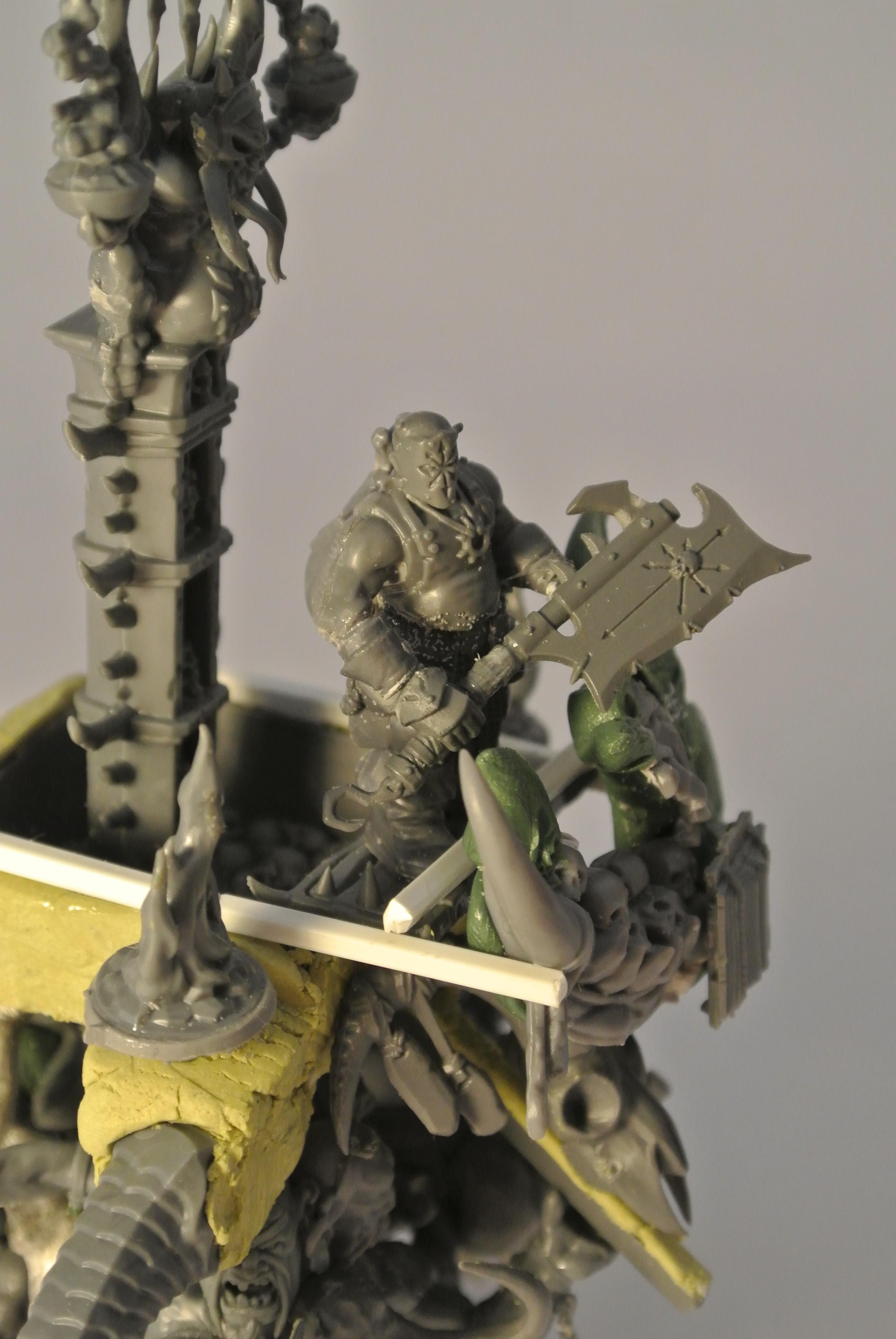 Chaos, Convereted Chosen, Convereted Daemon Prince, Conversion, Kit Bash, Kitbash Chaos Knights, Old School, Oldhammer, Tzeentch, Warhammer Fanatsy, Warhammer Fantasy