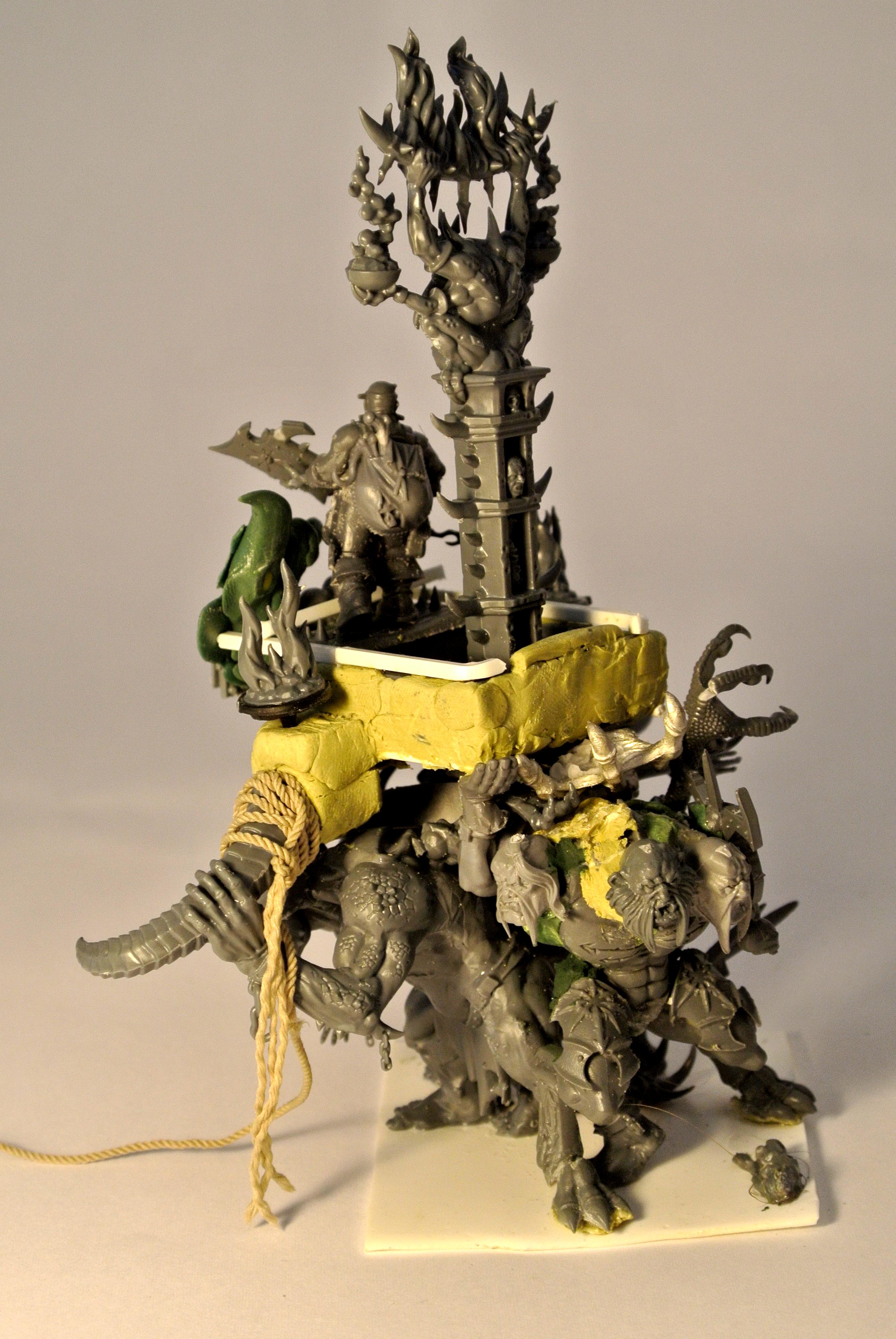 Chaos, Convereted Chosen, Convereted Daemon Prince, Conversion, Kit Bash, Kitbash Chaos Knights, Old School, Oldhammer, Tzeentch, Warhammer Fanatsy, Warhammer Fantasy