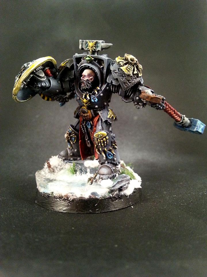 Amboss Of Fenris, Arjac Rockfist, Space Wolves, Terminator Armor, Wolf Guard