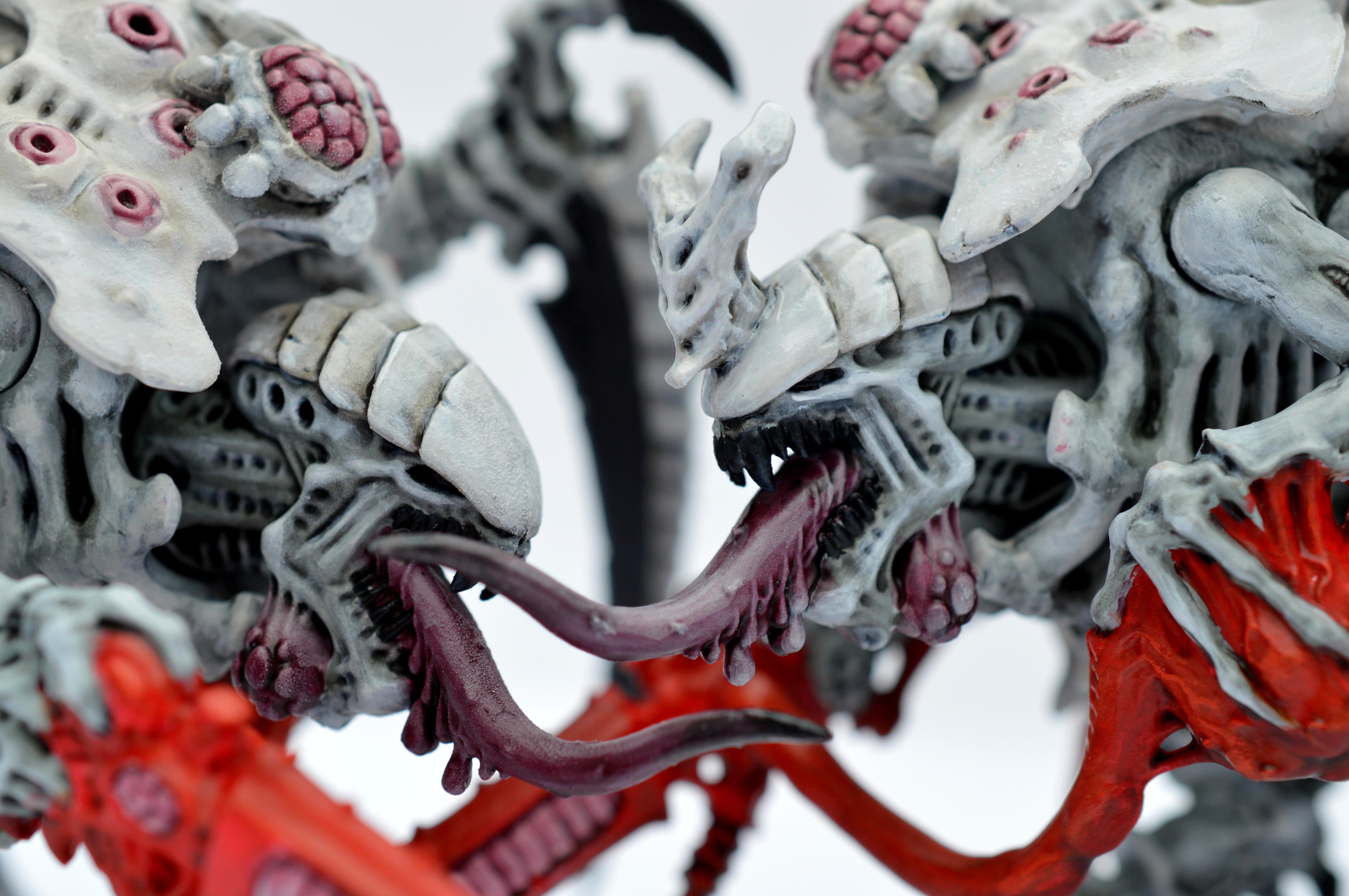 Black, Red, Tyranids, White
