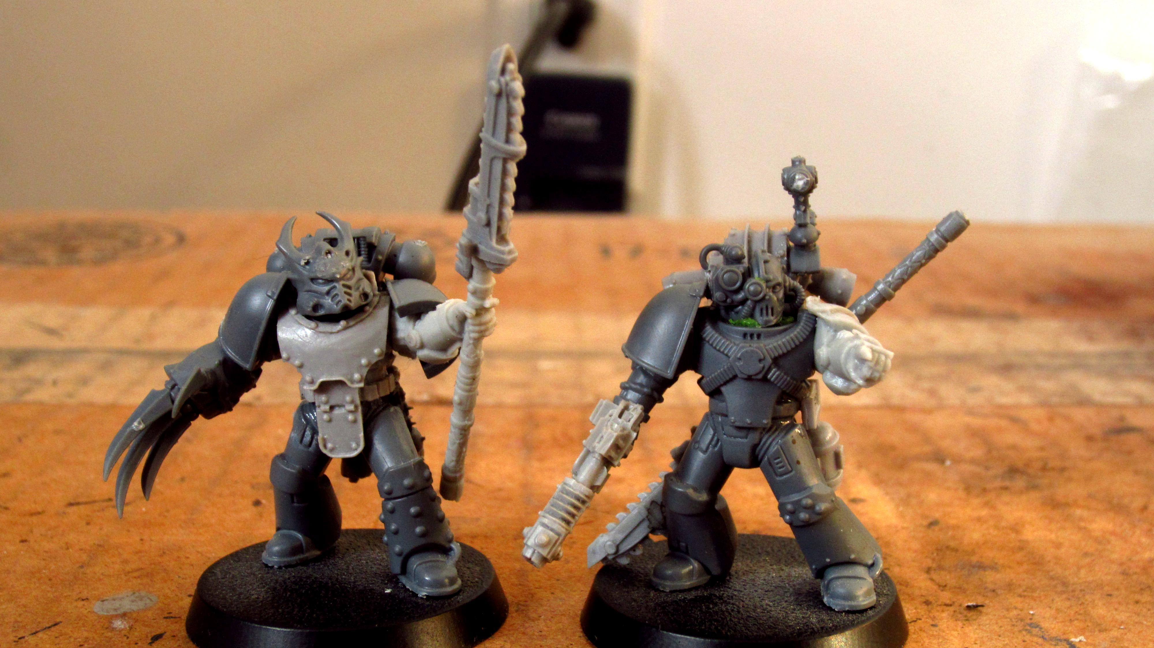 30k, Blue, Chain Glaive, Gold, Horus Heresy, Lightning, Night Lord, Skull, Volkite