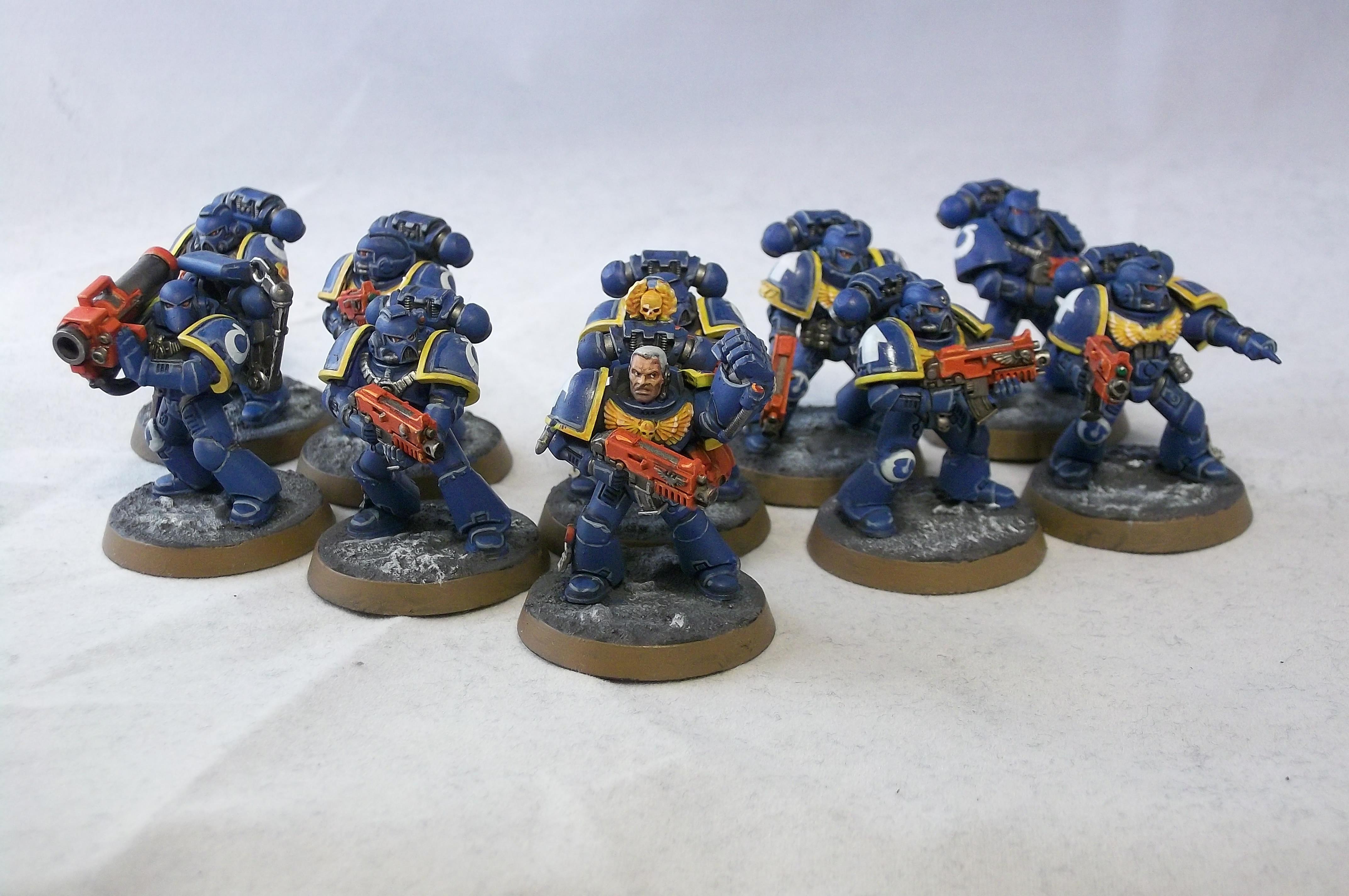 2nd Edtion, Retro.ultramarines, Tactical Squad