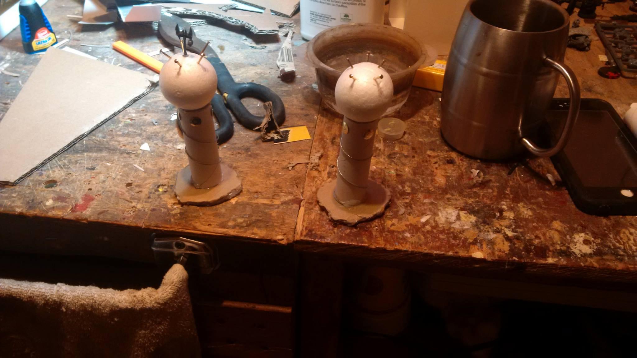 Orks, Tesla Coils, Void Shields, Work In Progress