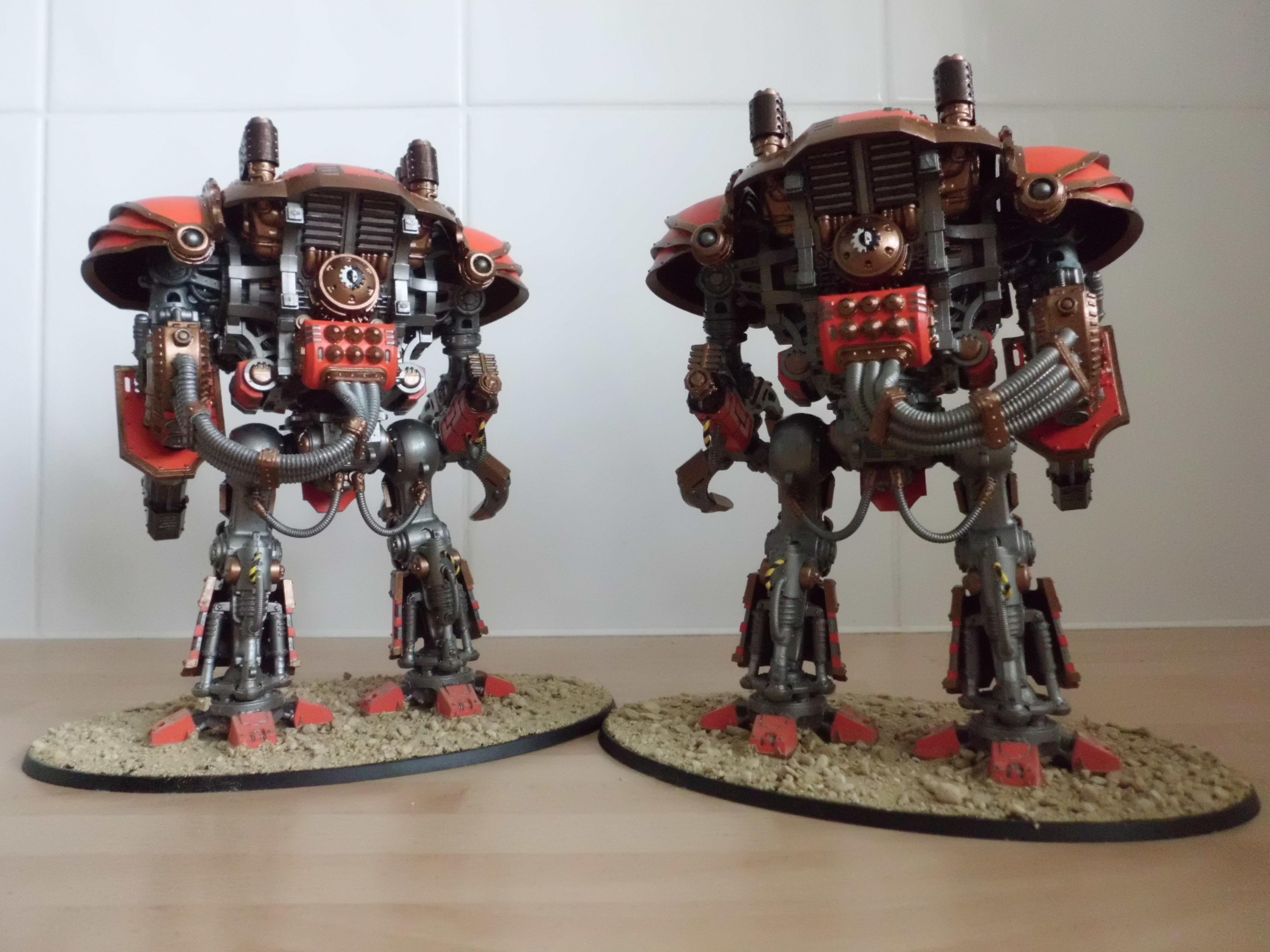 30k, Horus Heresy, House Col'khak, Imperial Knight, Knight Styrix, Mechanicum